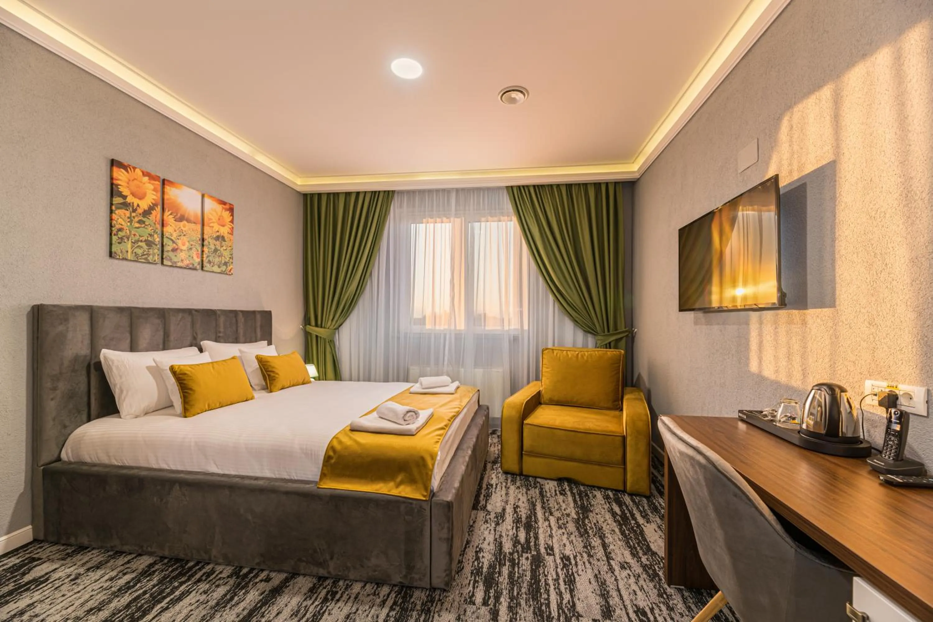 TV and multimedia, Bed in Stejarii Resort