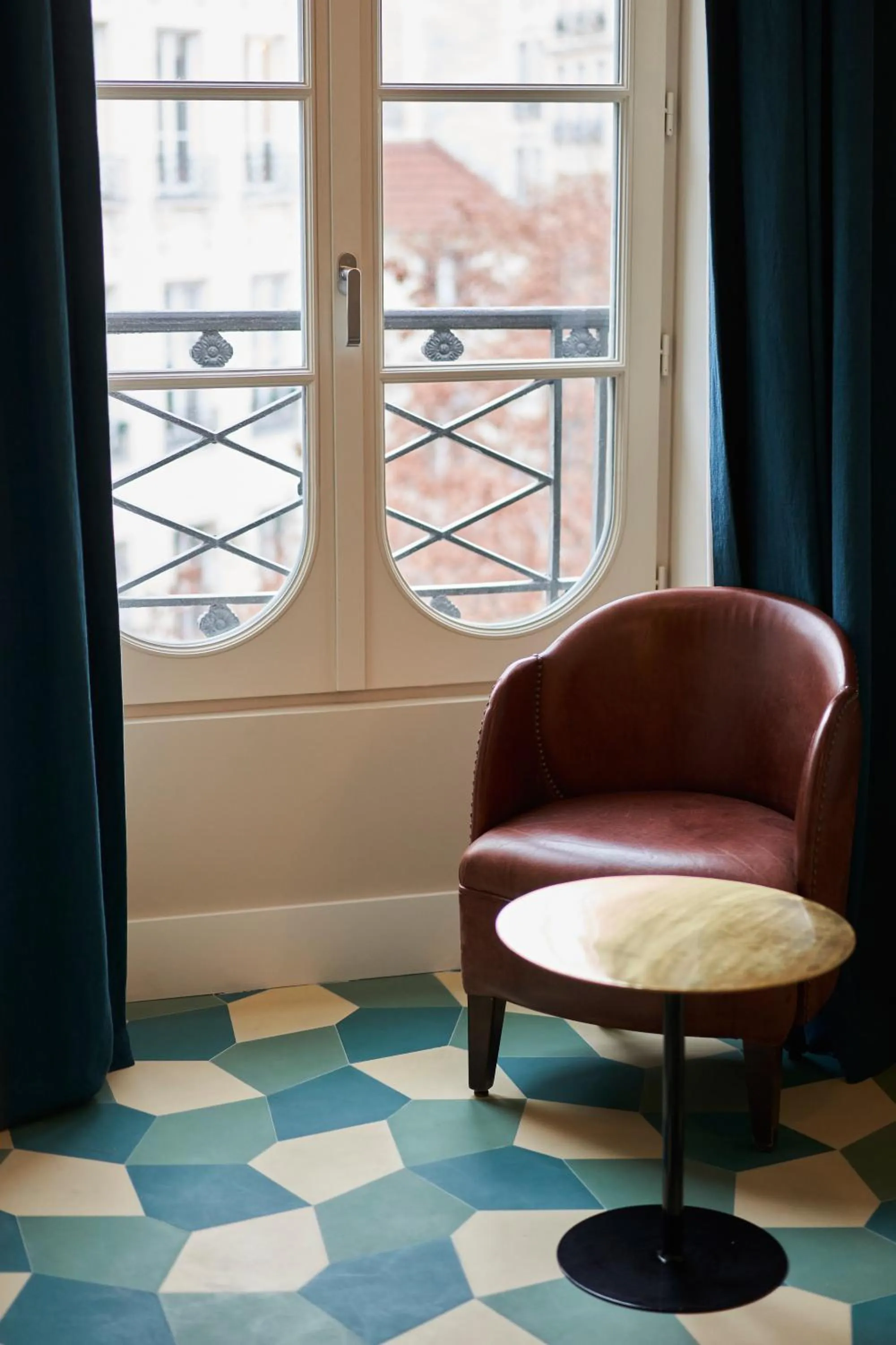 Seating area in Hôtel du Sentier