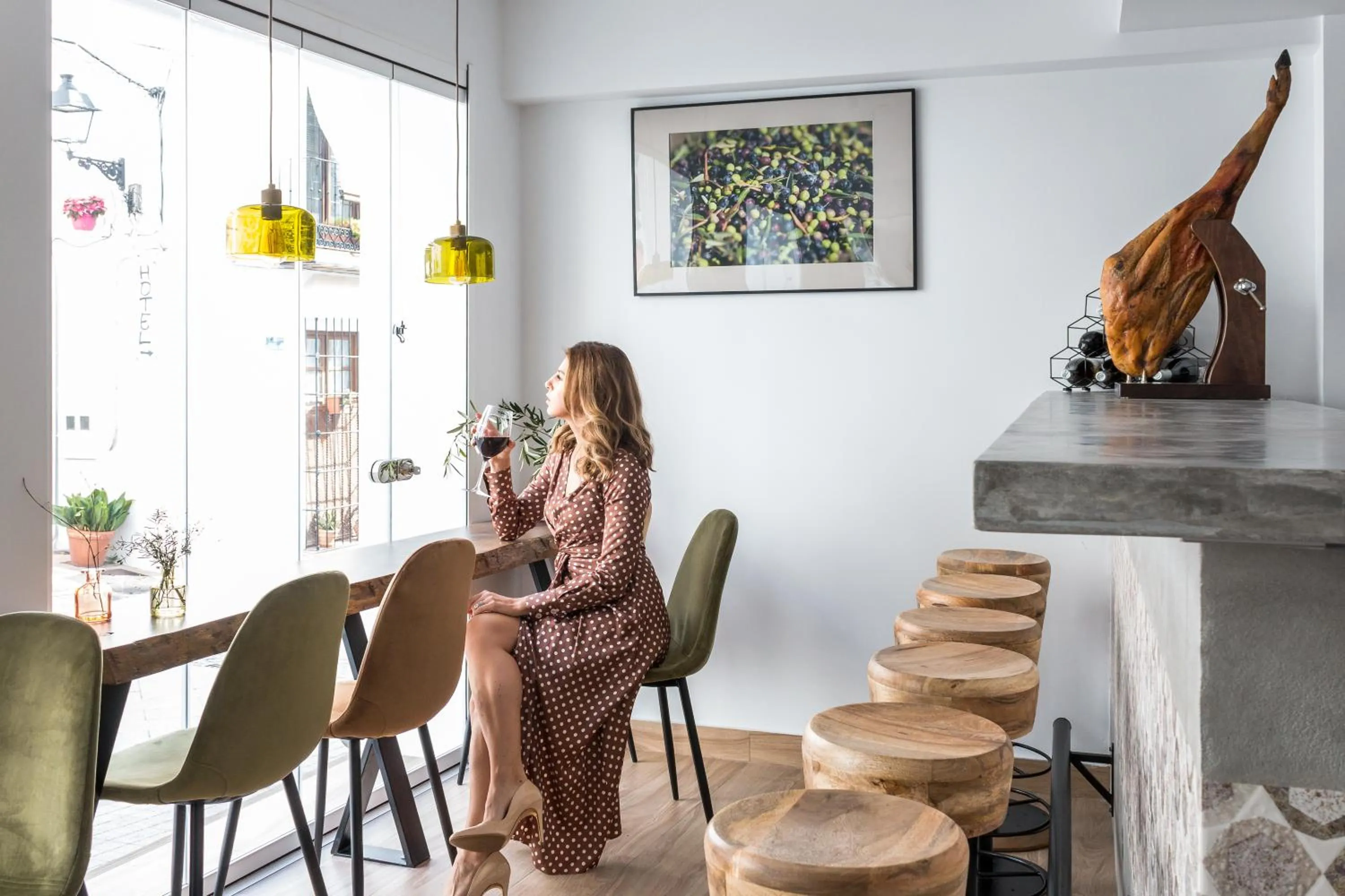 Lounge or bar in Linda Boutique Hotel