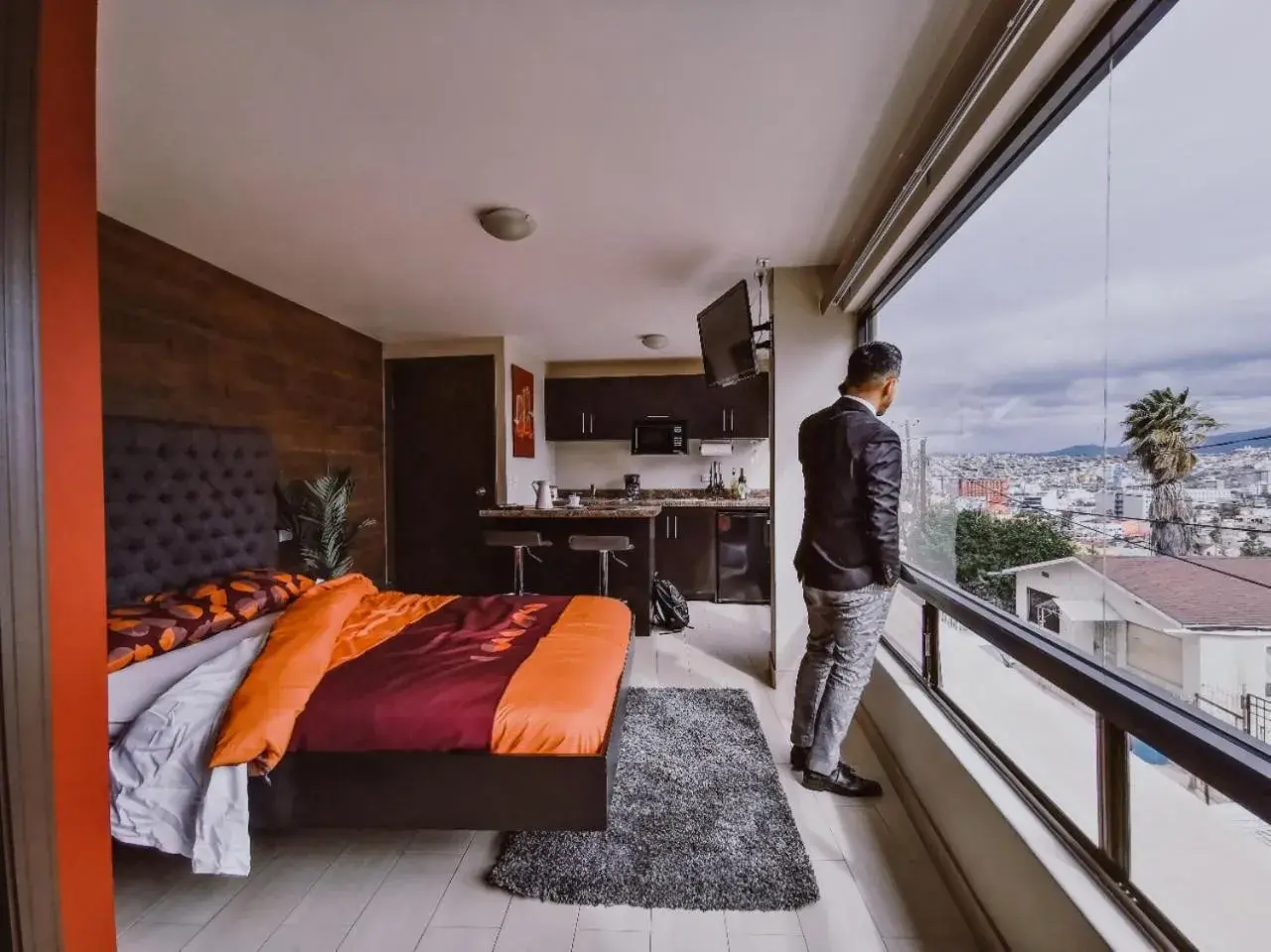 Deluxe Double or Twin Room with City View in Casa Cacho Deluxe Double or Twin Room with City View in Casa Cacho