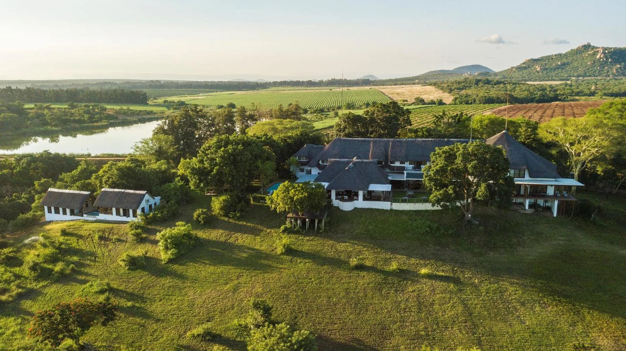 Bird's eye view in Buhala Lodge