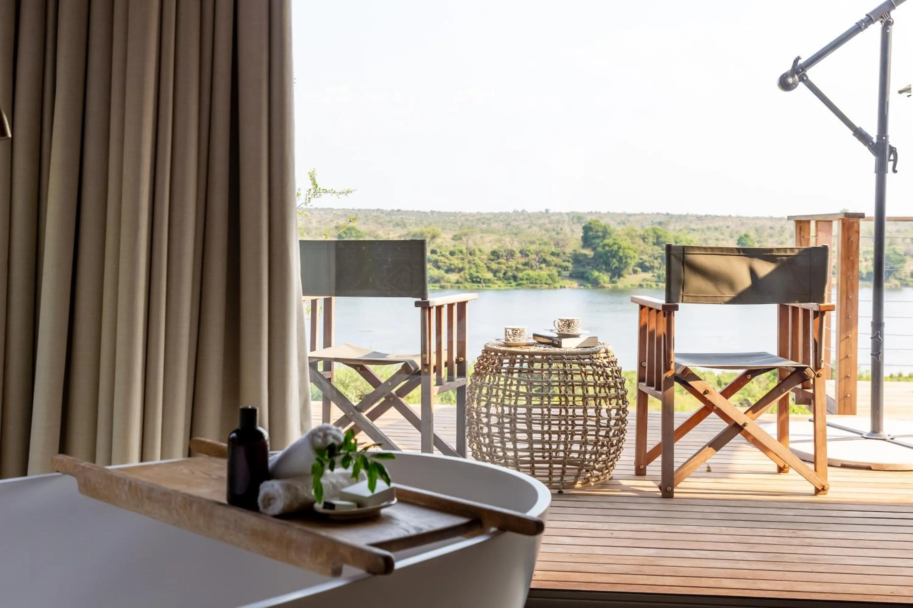 Patio in Buhala Lodge