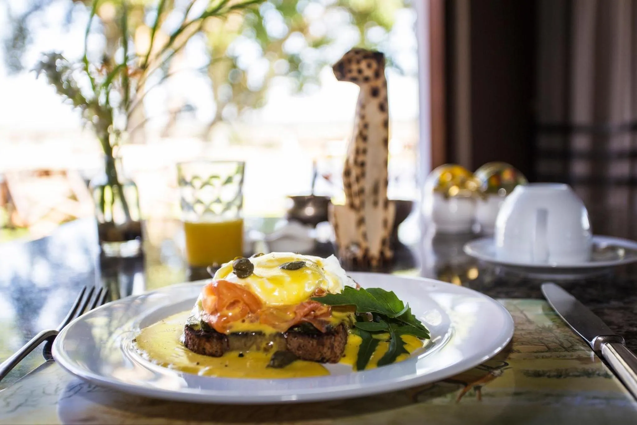 Breakfast in Buhala Lodge