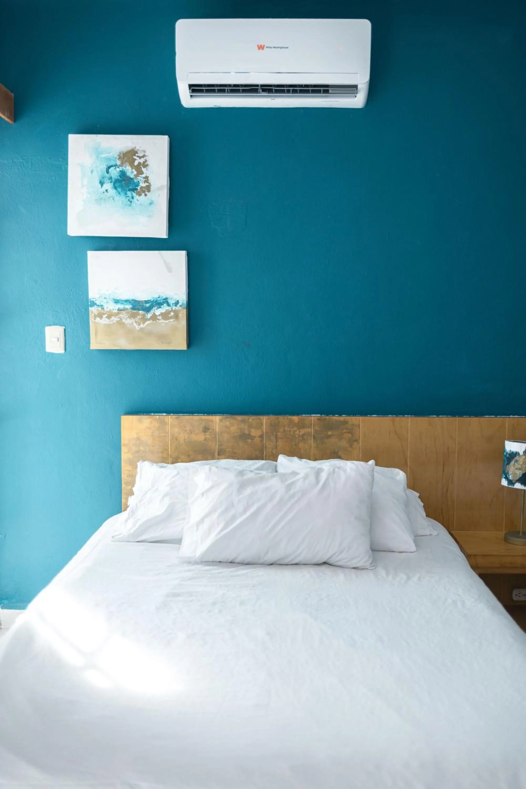 Bed in HOTEL & BEACH CLUB OJO DE AGUA