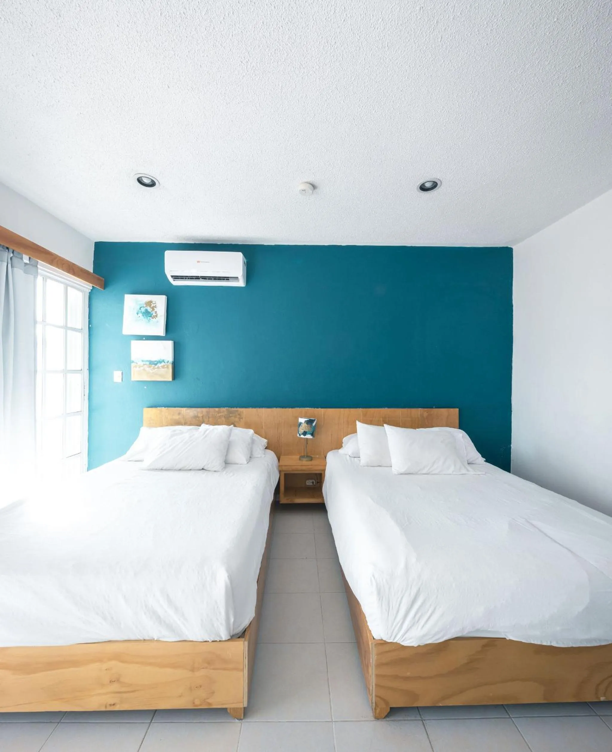 Bed in HOTEL & BEACH CLUB OJO DE AGUA