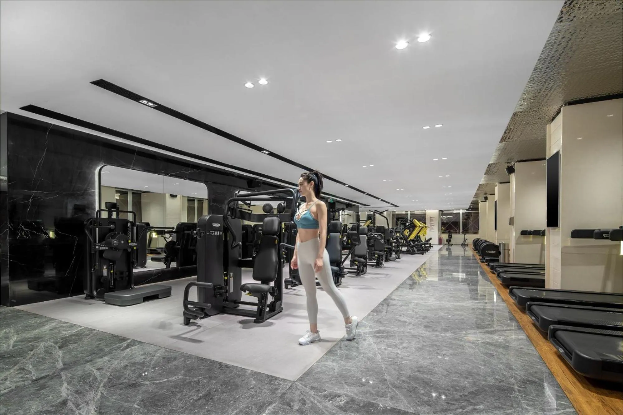 Fitness centre/facilities in Crowne Plaza Shenzhen Futian
