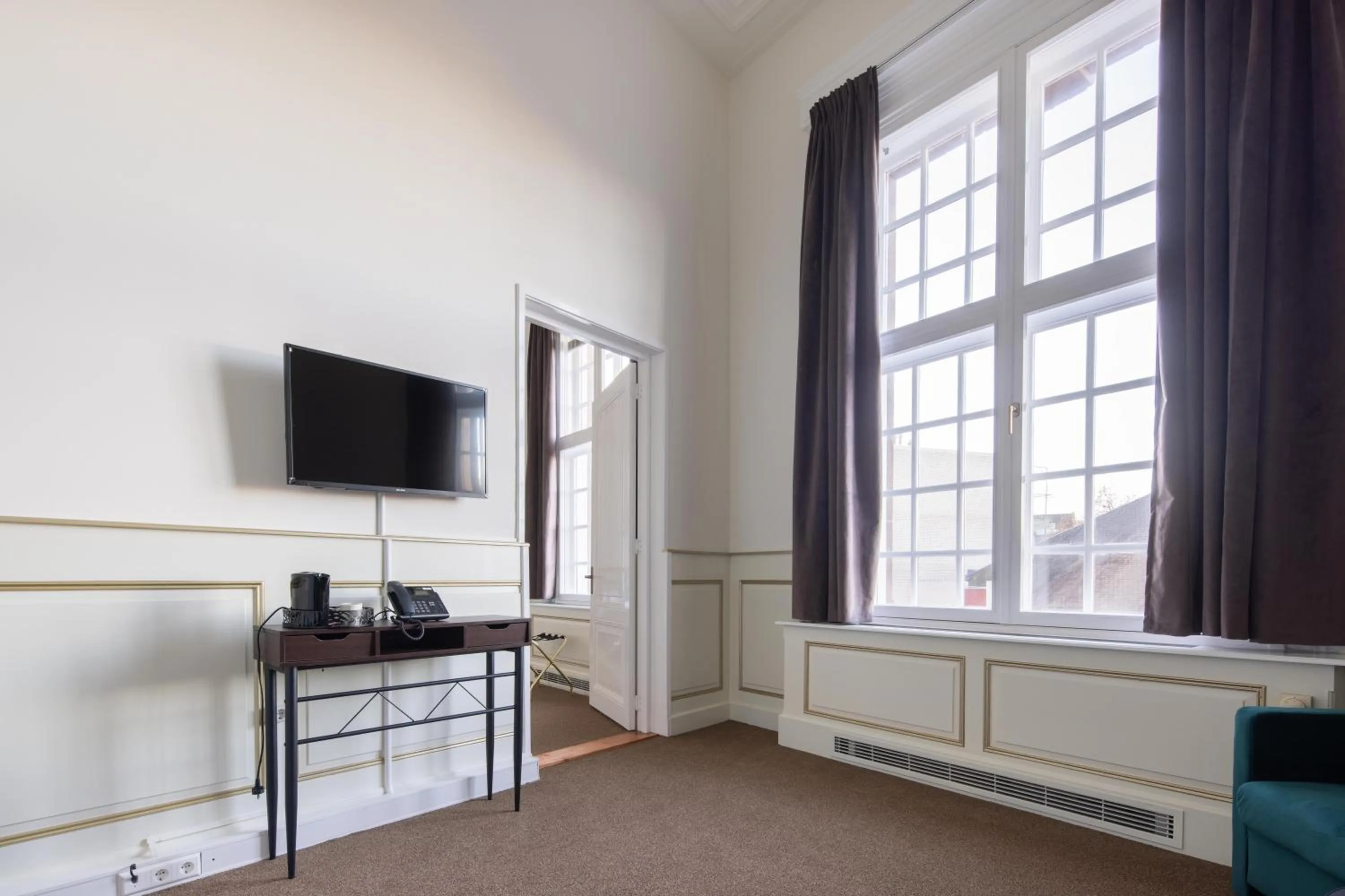 Living room in The Velvet Lodge