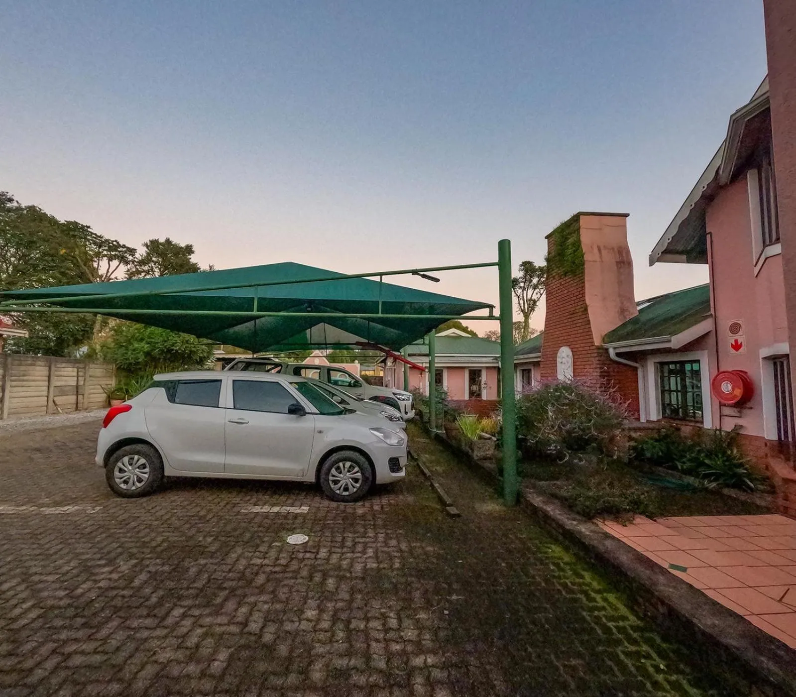 Parking in Westlodge at Graskop B&B