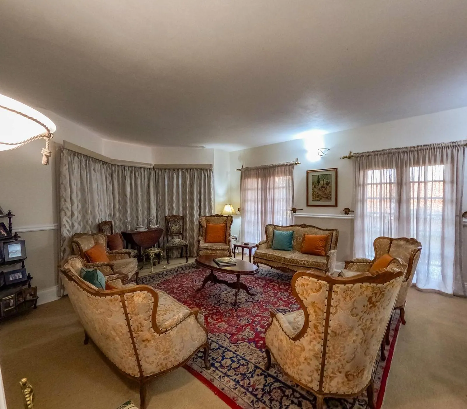 Living room in Westlodge at Graskop B&B