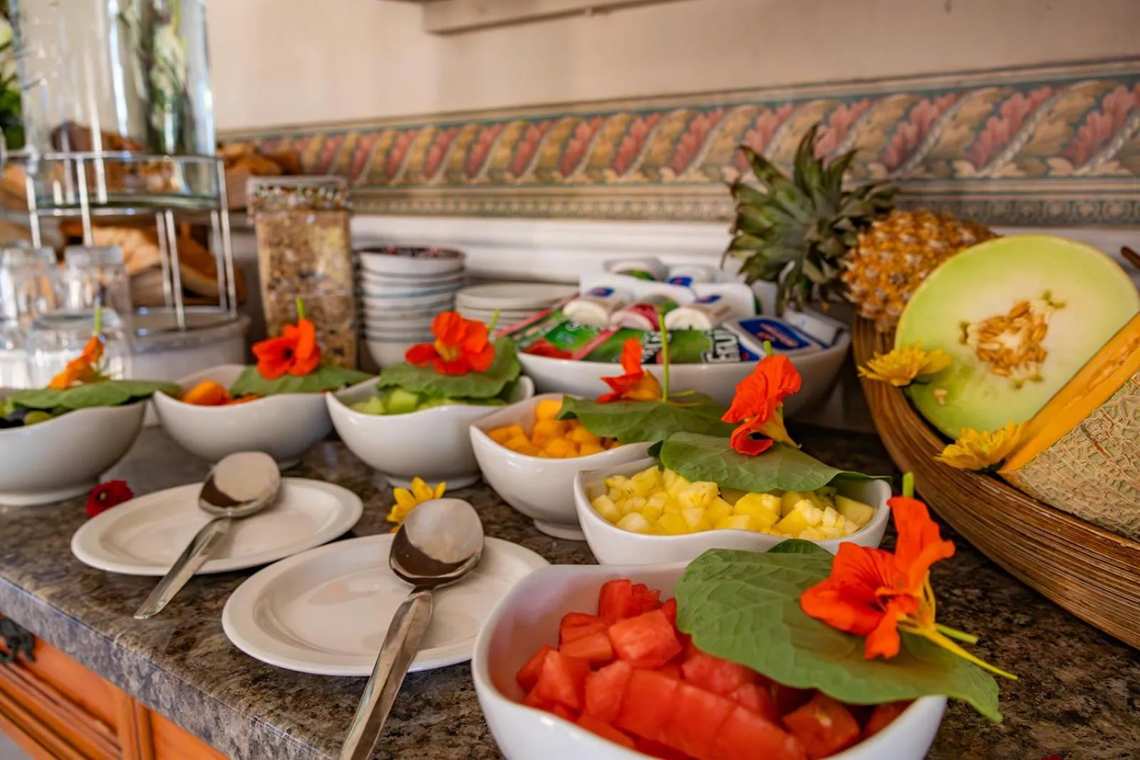 Continental breakfast in Westlodge at Graskop B&B