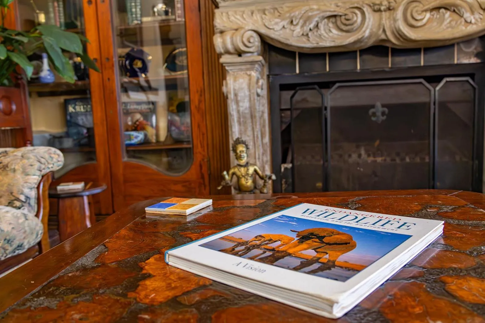 Living room in Westlodge at Graskop B&B