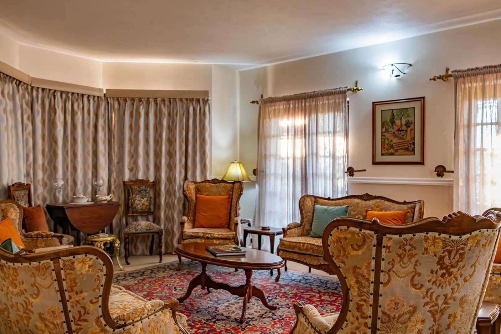 Living room in Westlodge at Graskop B&B