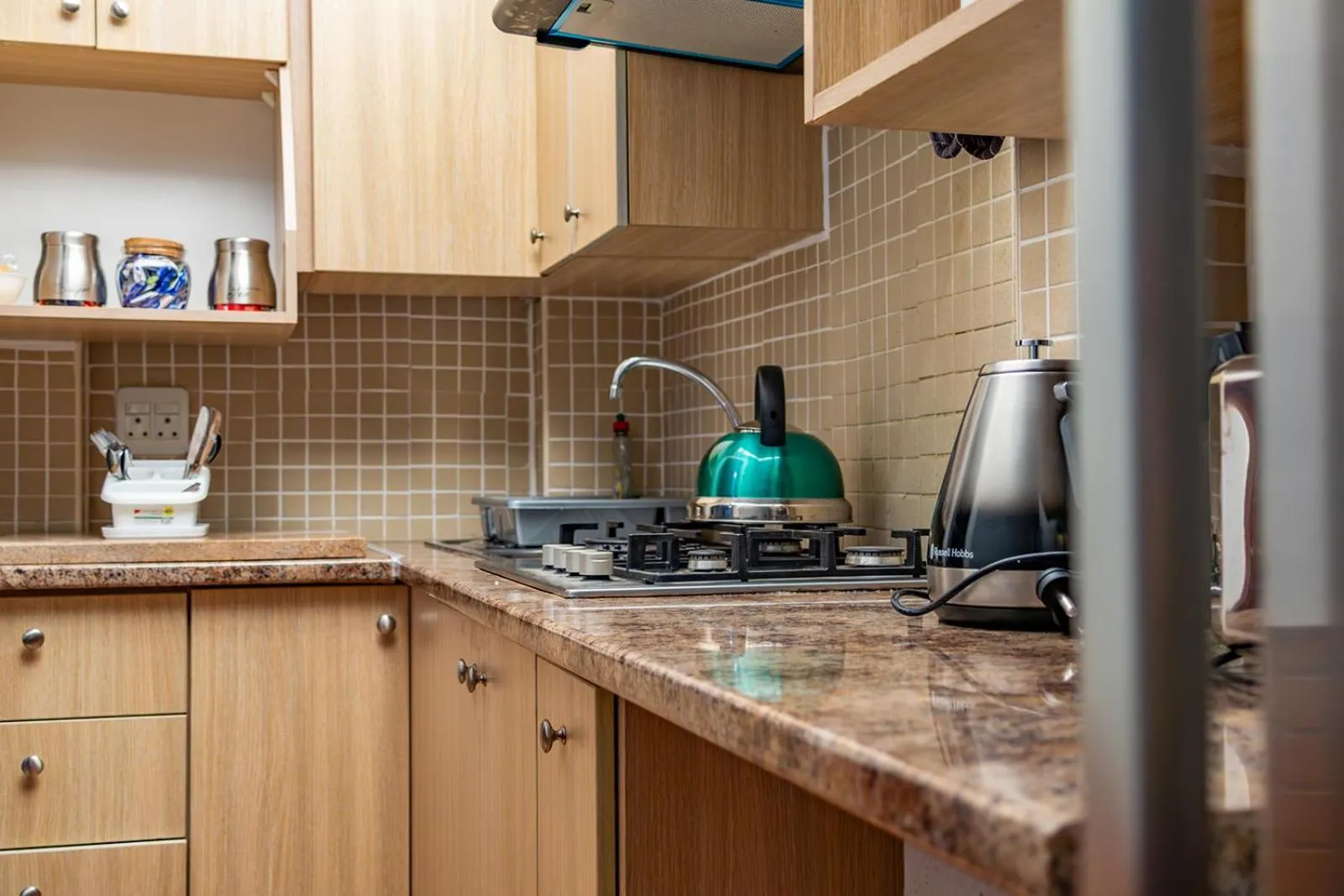 Kitchen or kitchenette in Westlodge at Graskop B&B