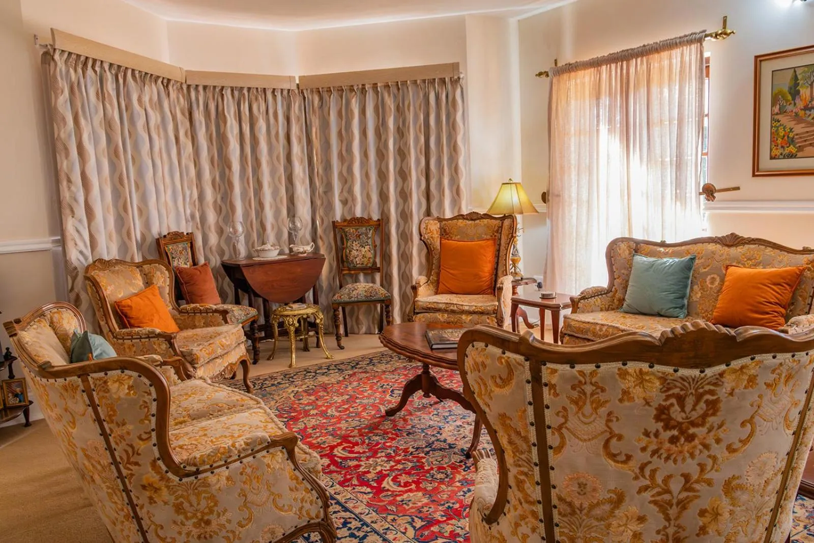 Living room in Westlodge at Graskop B&B