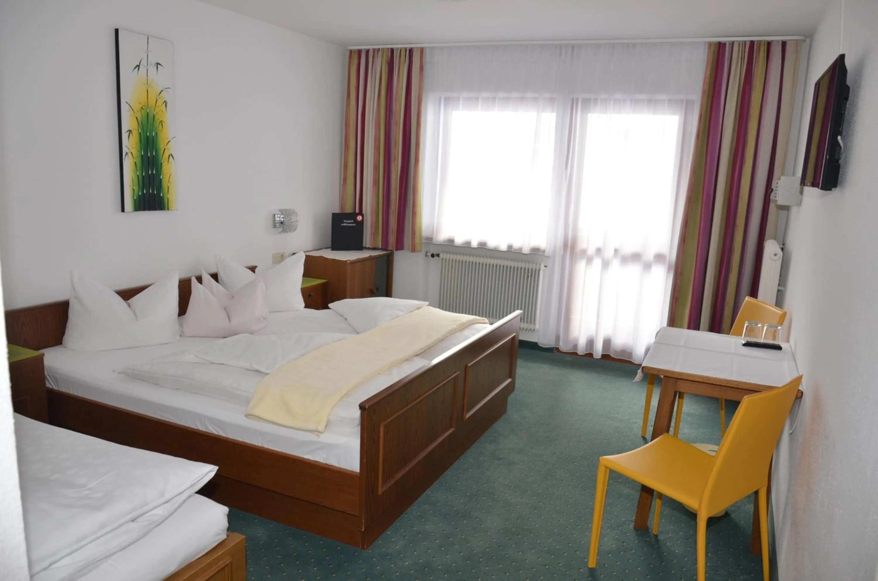 Bed in Hotel Garni Sport Sonneck