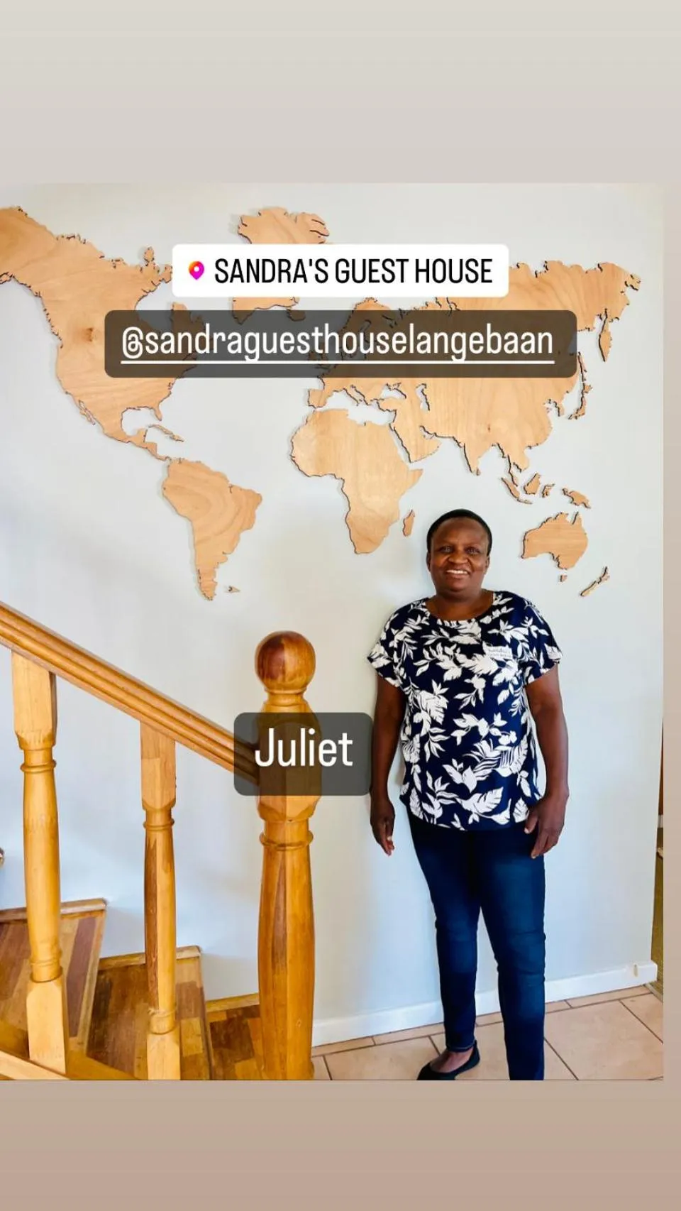 Staff in Sandra's Guest House