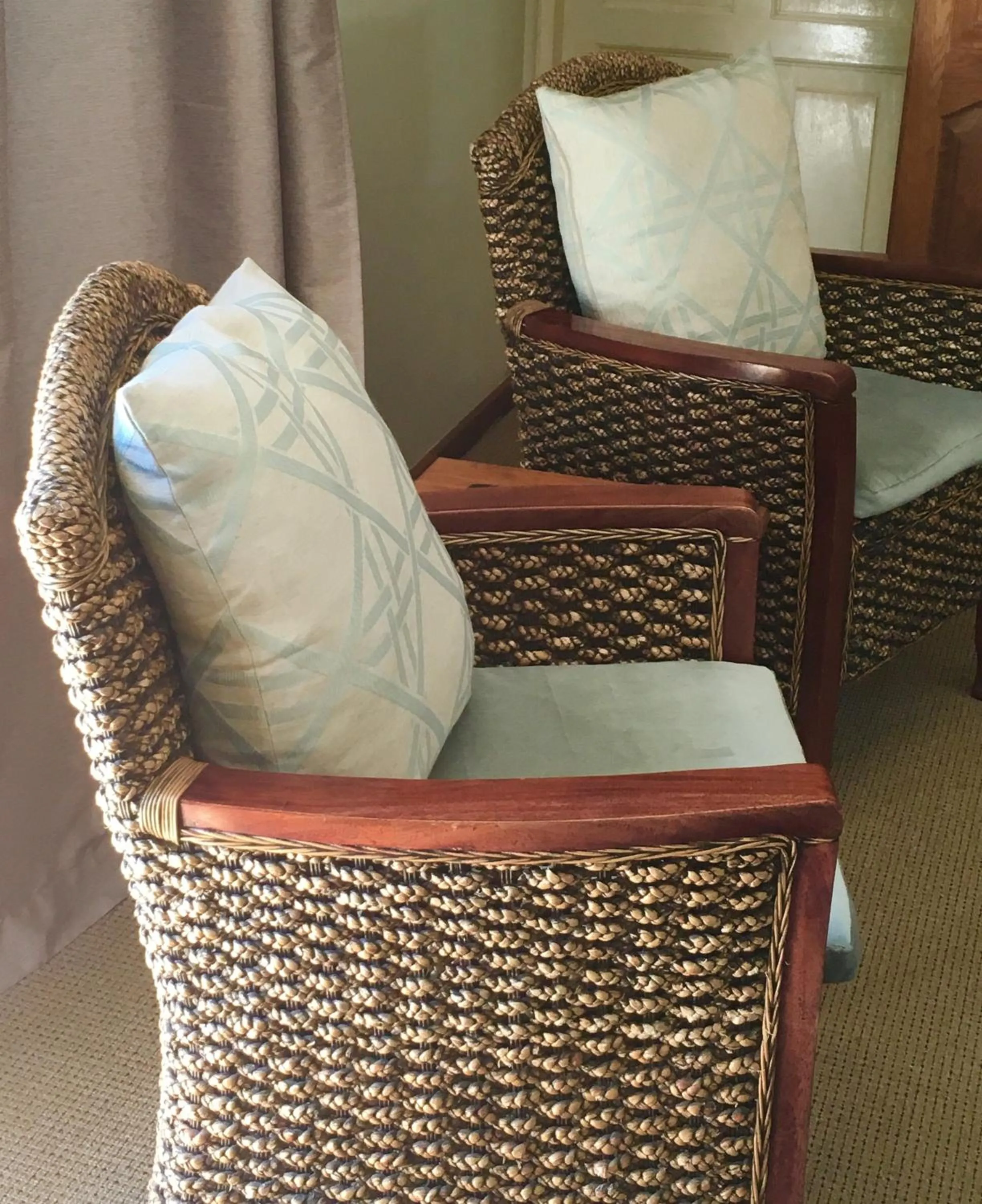 Seating area in Sandra's Guest House