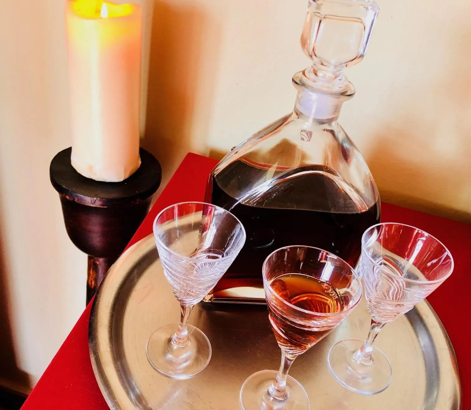 Drinks in Sandra's Guest House