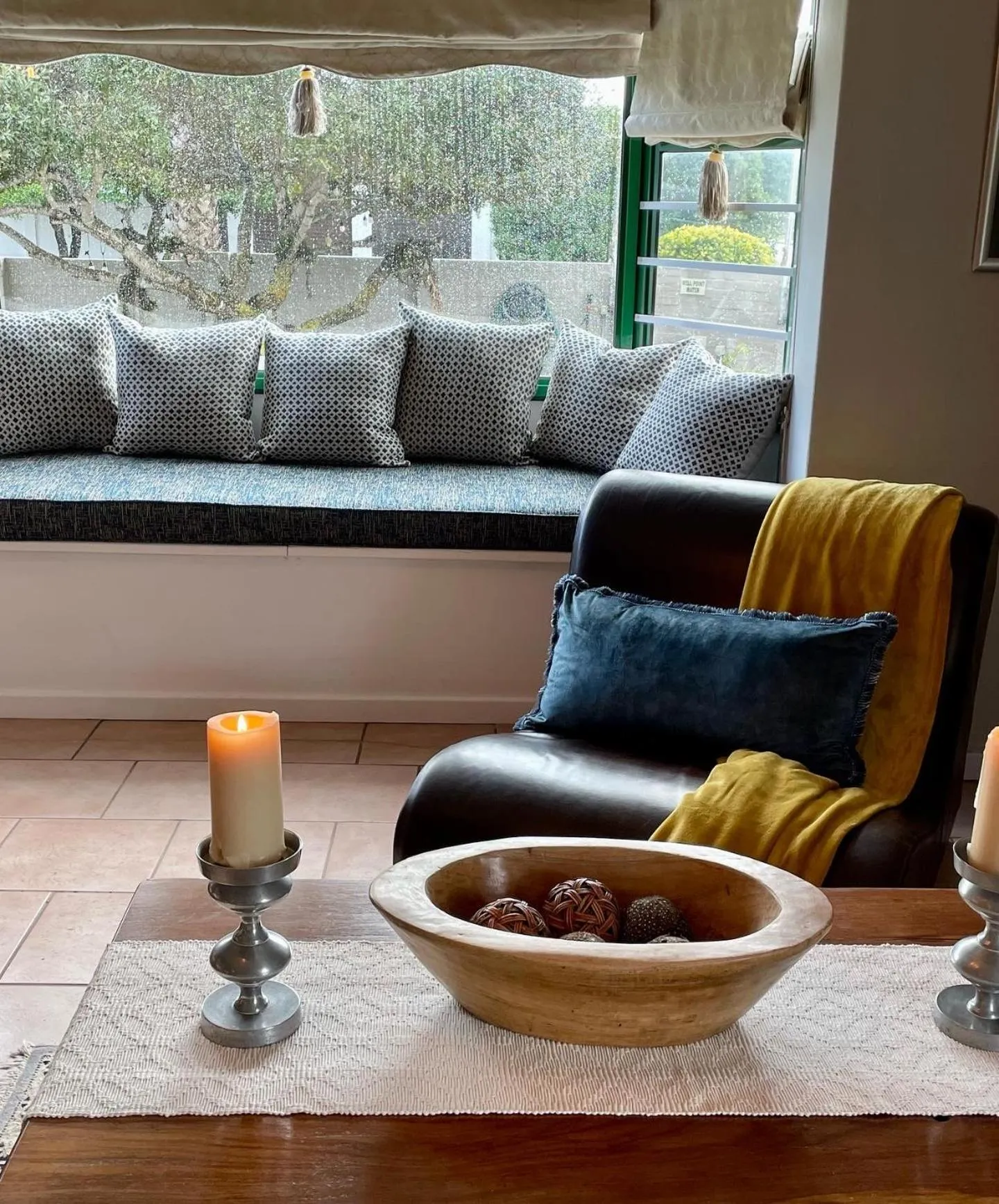Living room in Sandra's Guest House