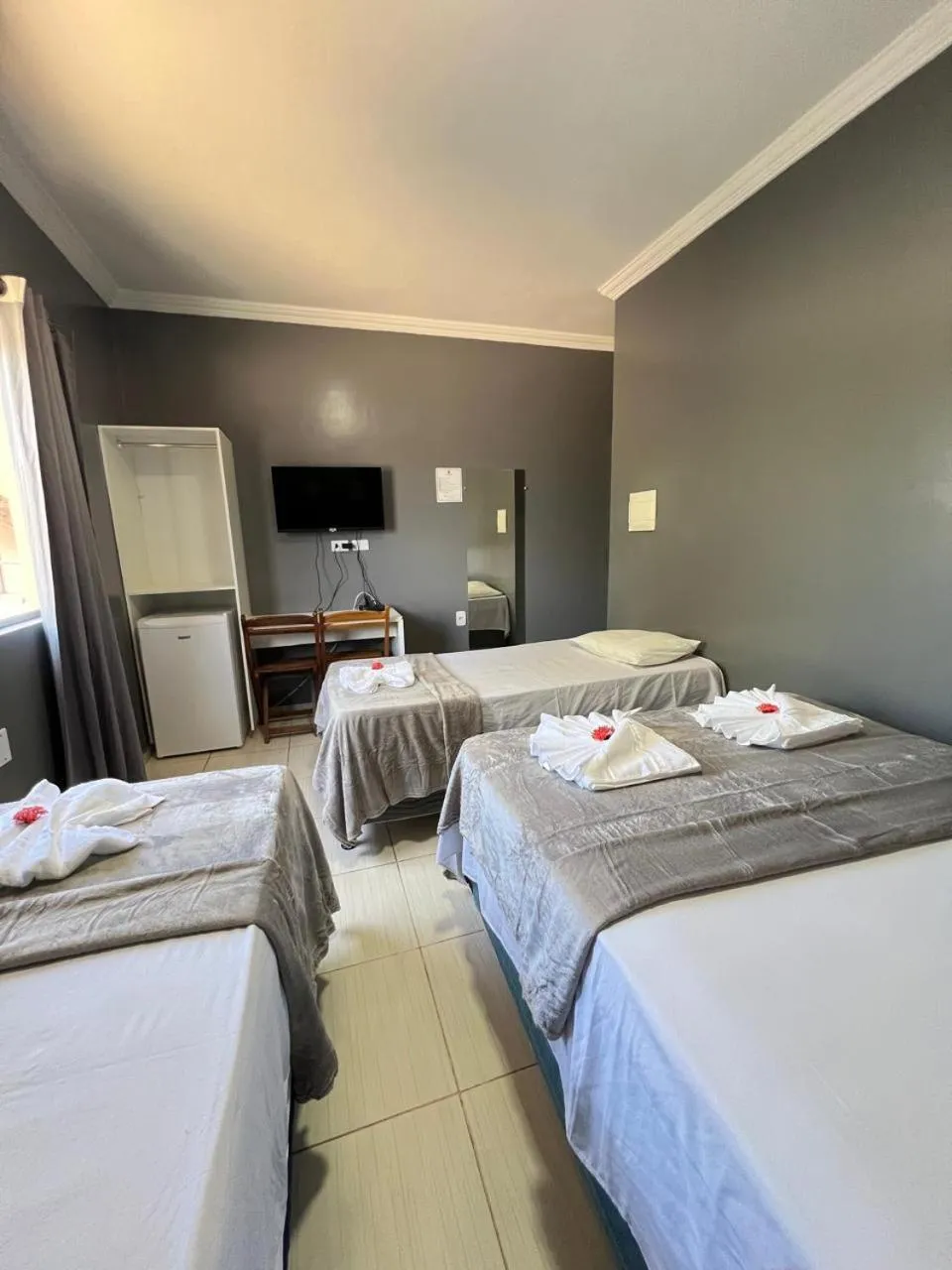 Bed in Pousada Praia Bela