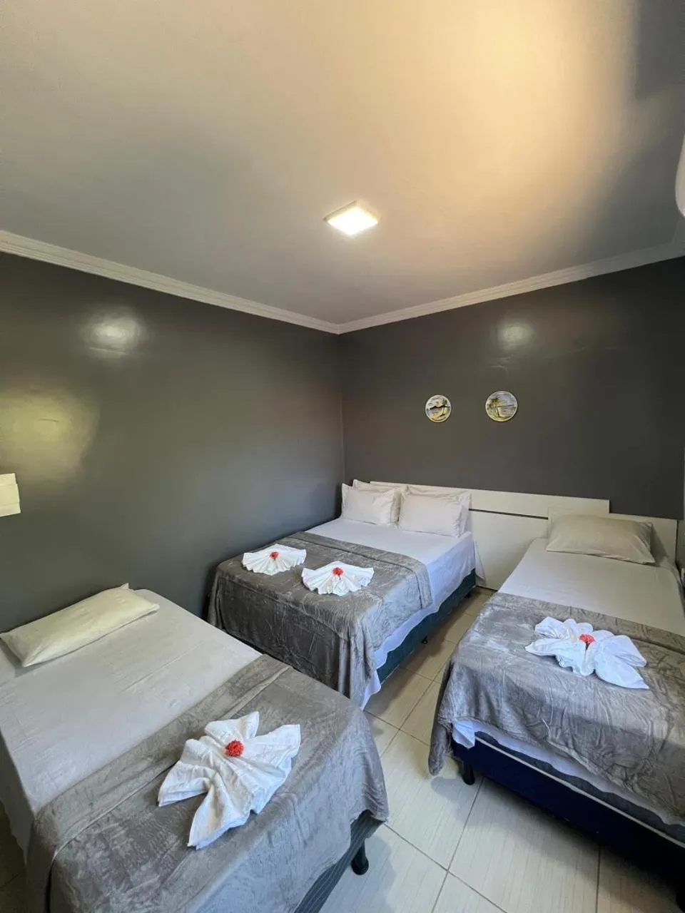 Bed in Pousada Praia Bela