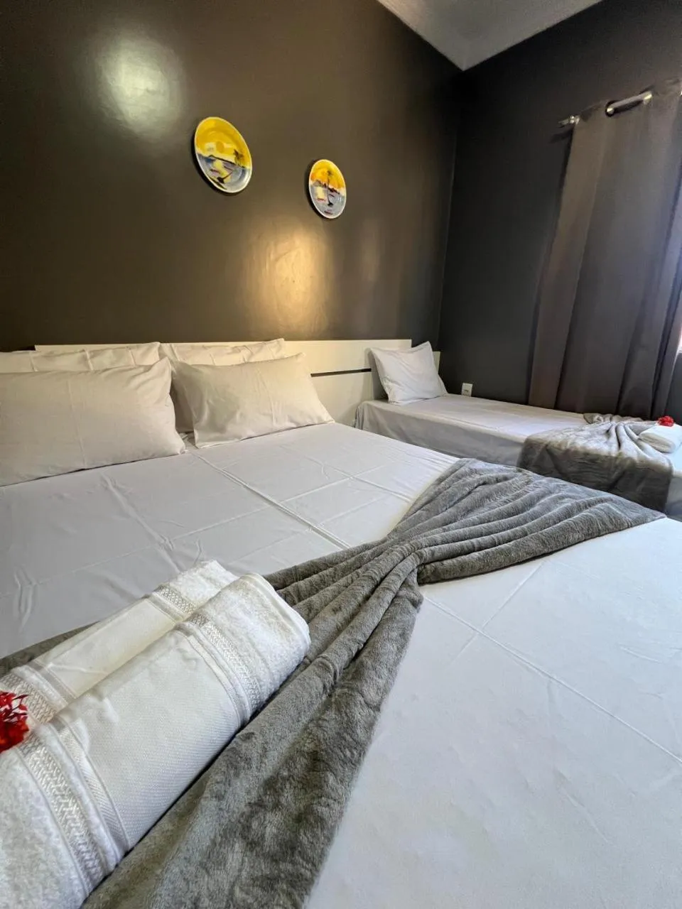 Bed in Pousada Praia Bela