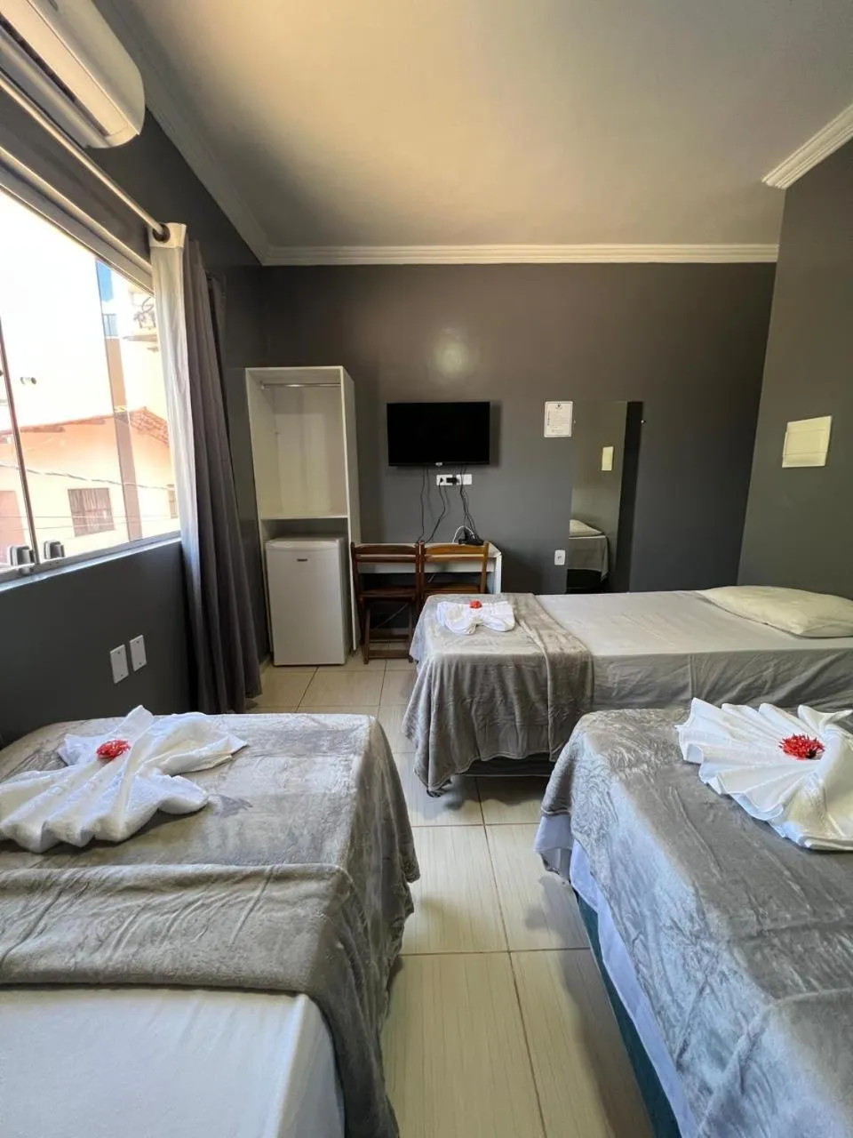 Bed in Pousada Praia Bela