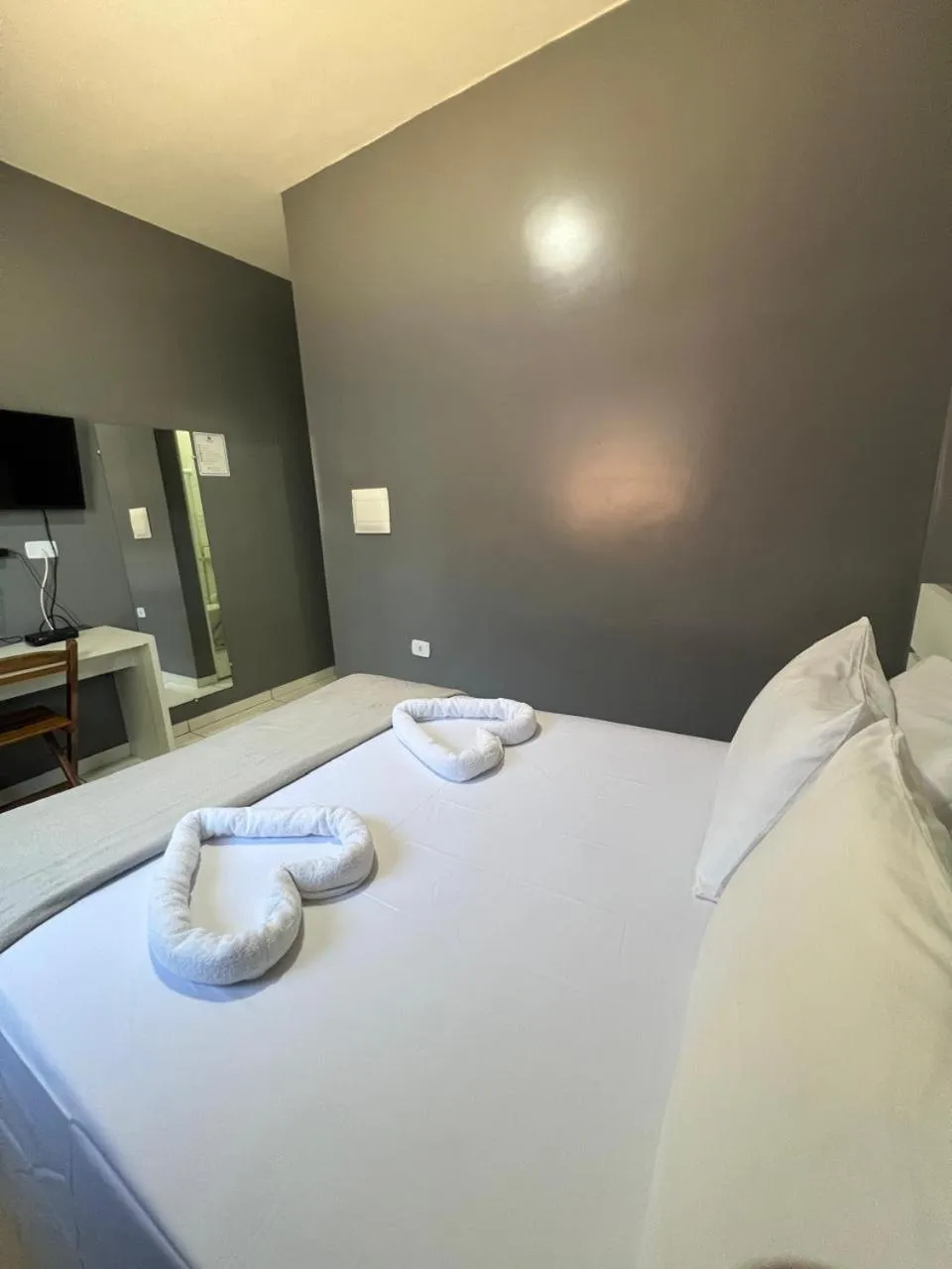 Bed in Pousada Praia Bela