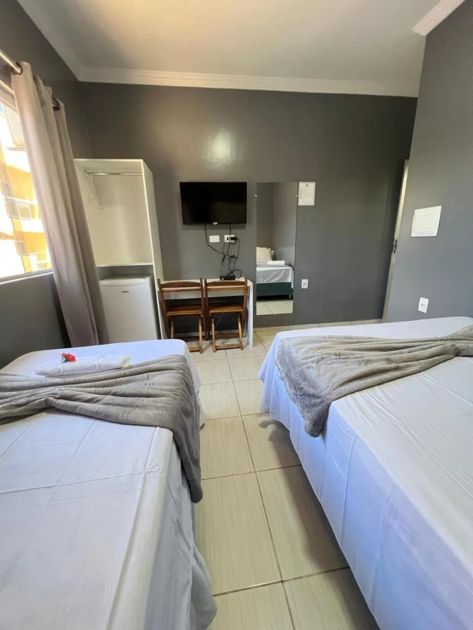 Bed in Pousada Praia Bela