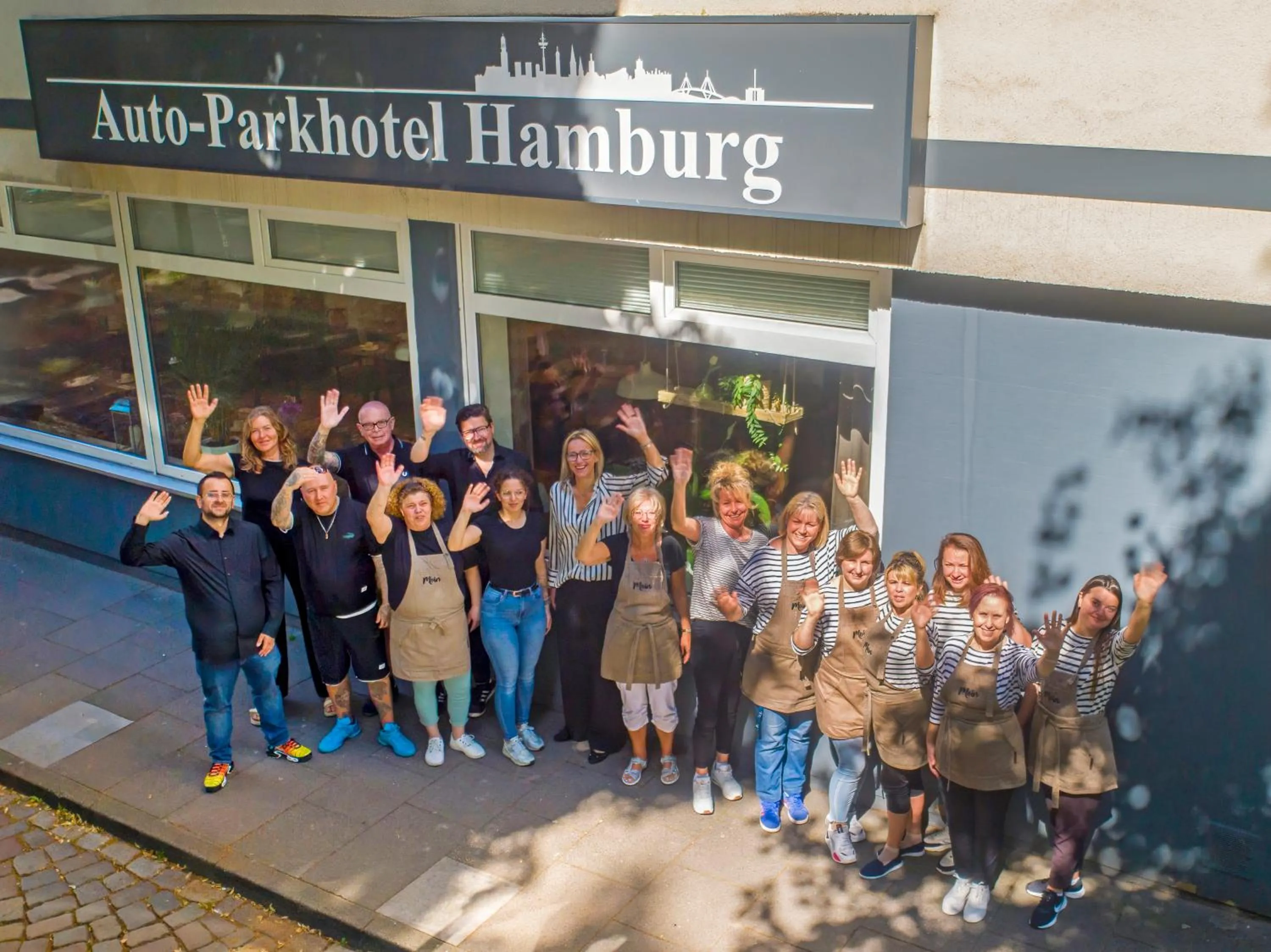 Property building in Auto-Parkhotel Hamburg St Pauli