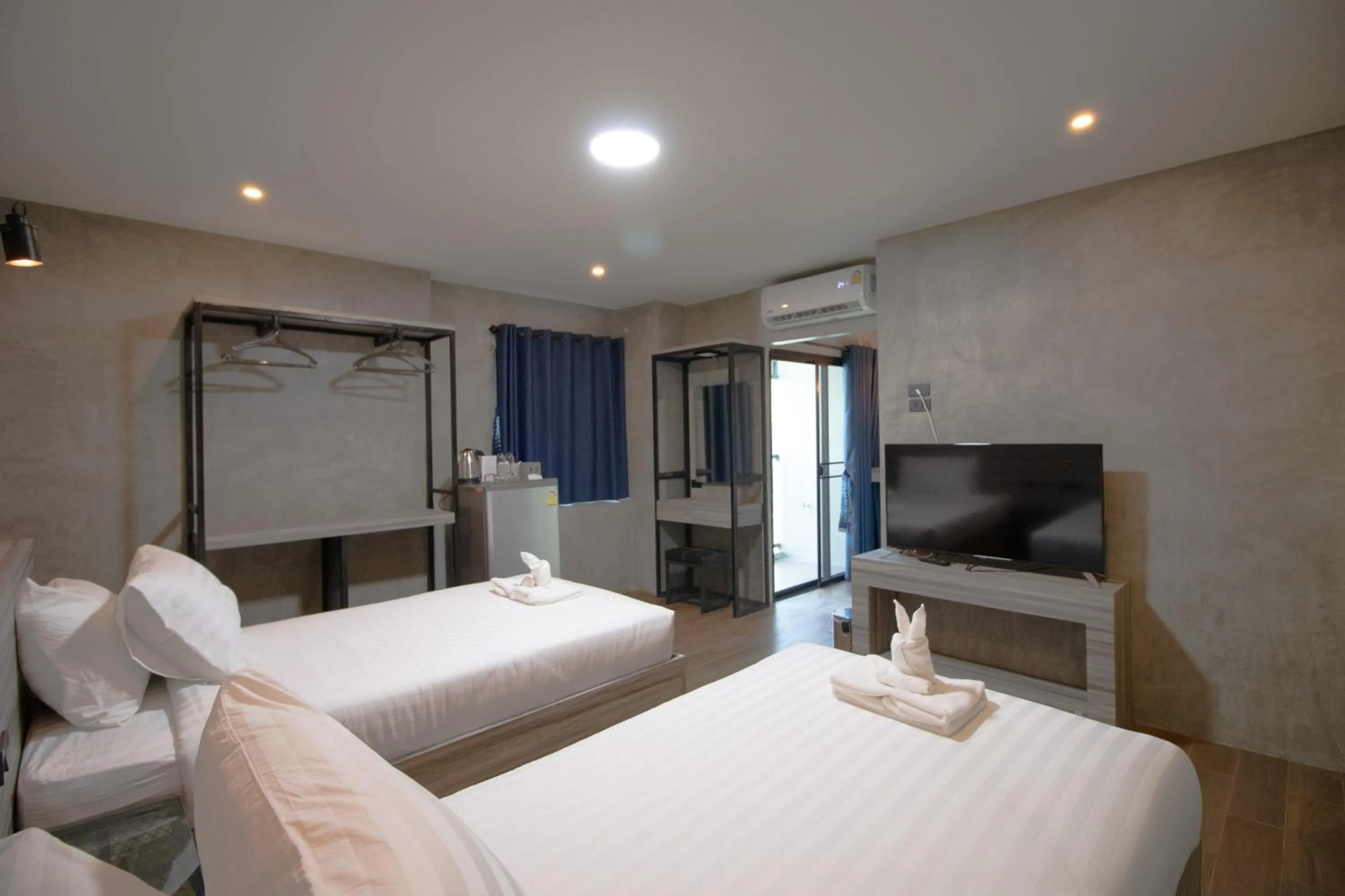Bedroom, Bed in Rabbit Hotel Phimai