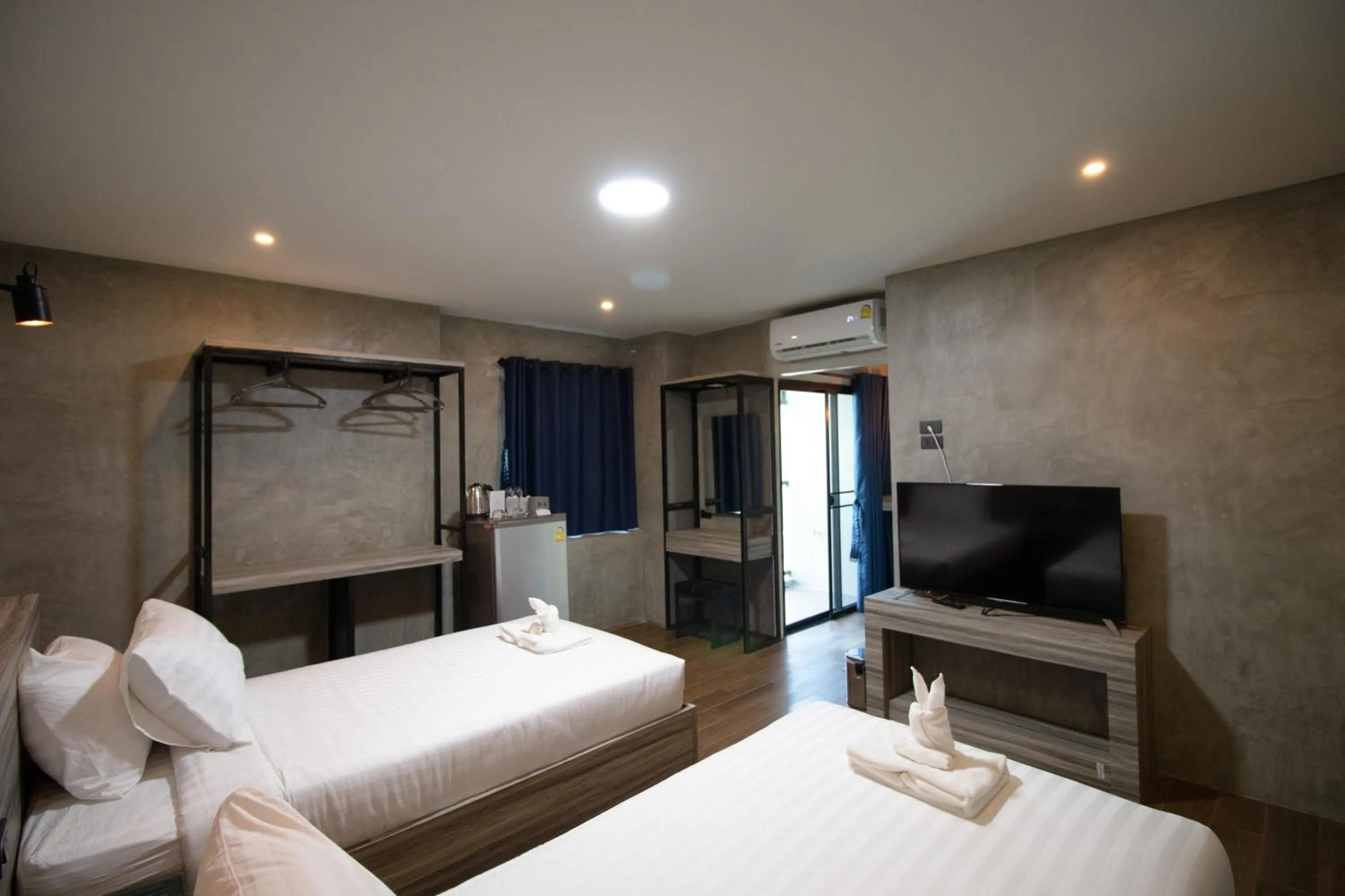 Bedroom, Bed in Rabbit Hotel Phimai