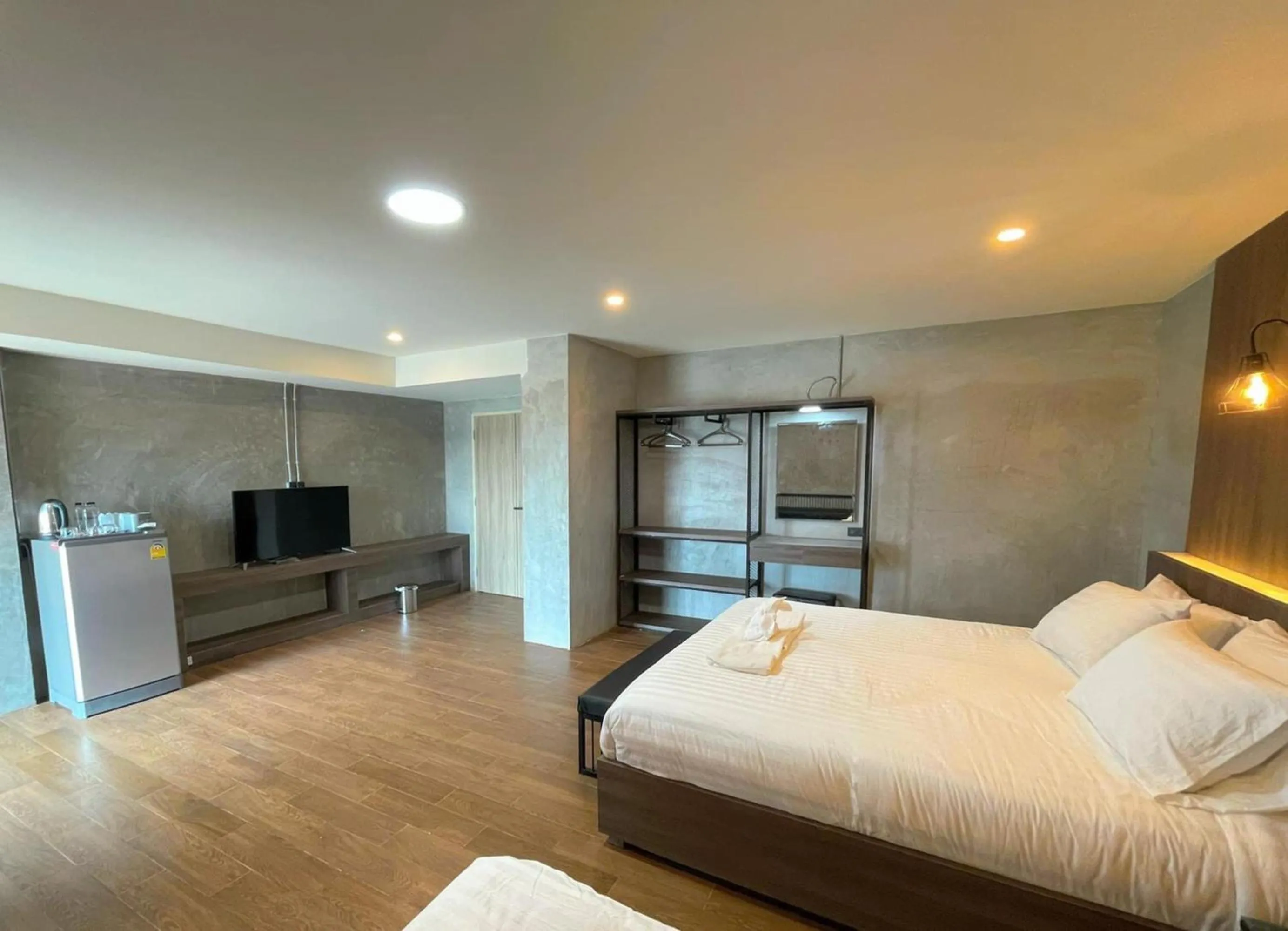 Bedroom, Bed in Rabbit Hotel Phimai