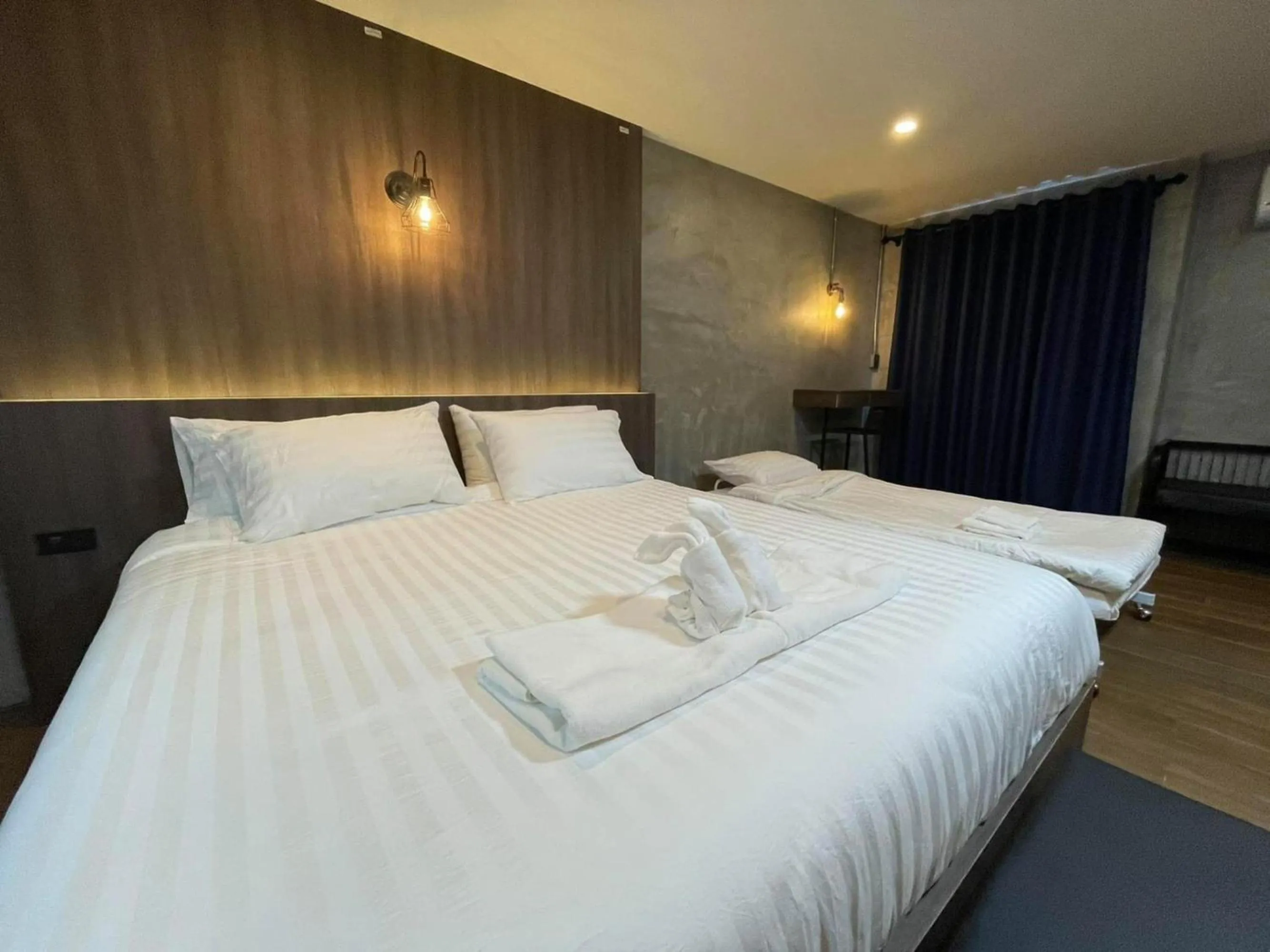 Bedroom, Bed in Rabbit Hotel Phimai