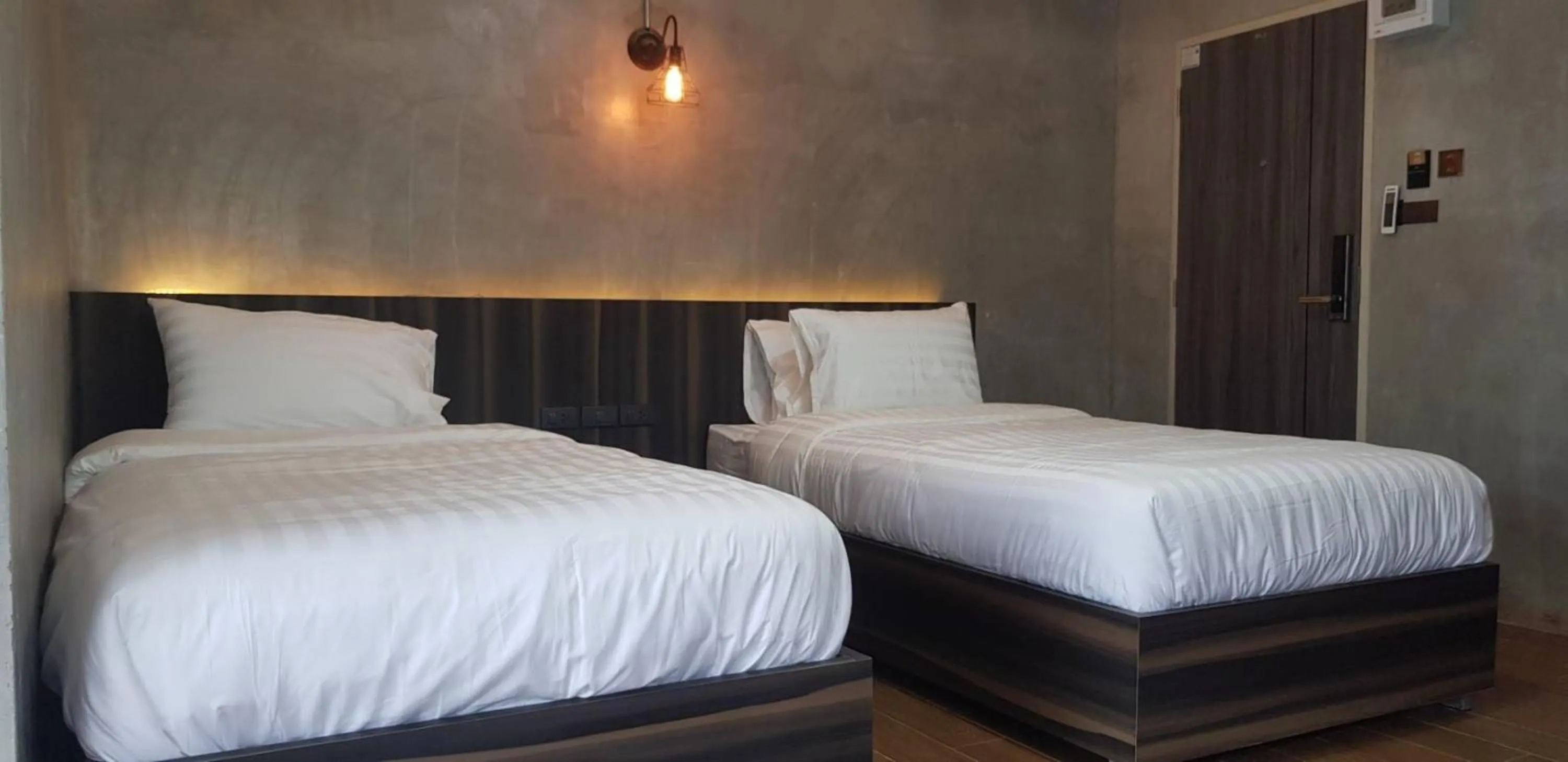 Bed in Rabbit Hotel Phimai