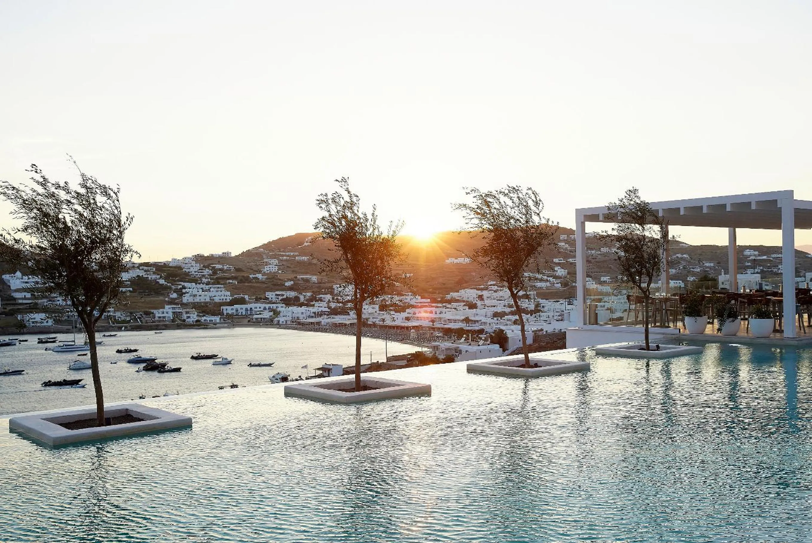 Sunrise in Once in Mykonos - Designed for Adults