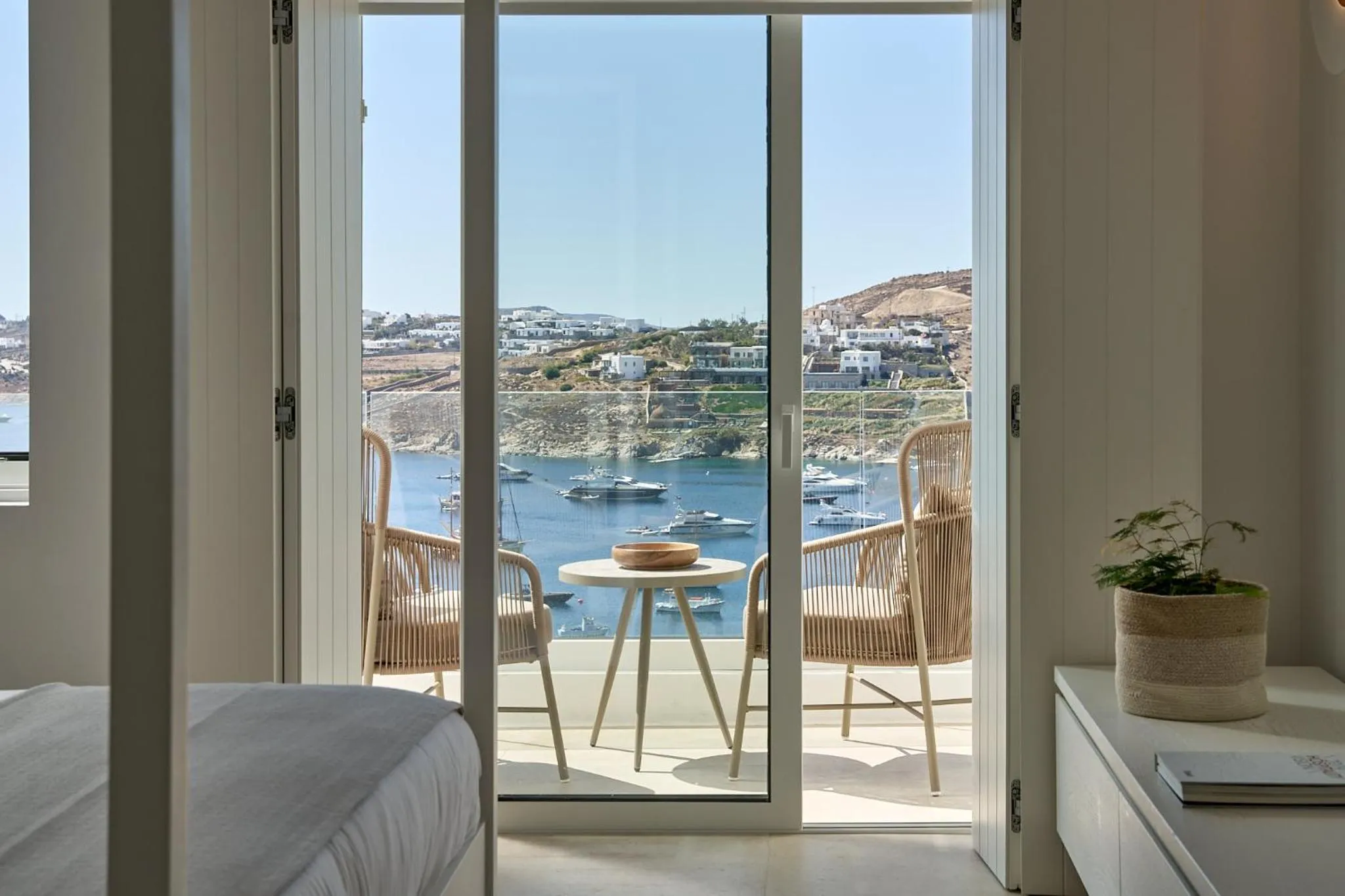 Balcony/Terrace in Once in Mykonos - Designed for Adults