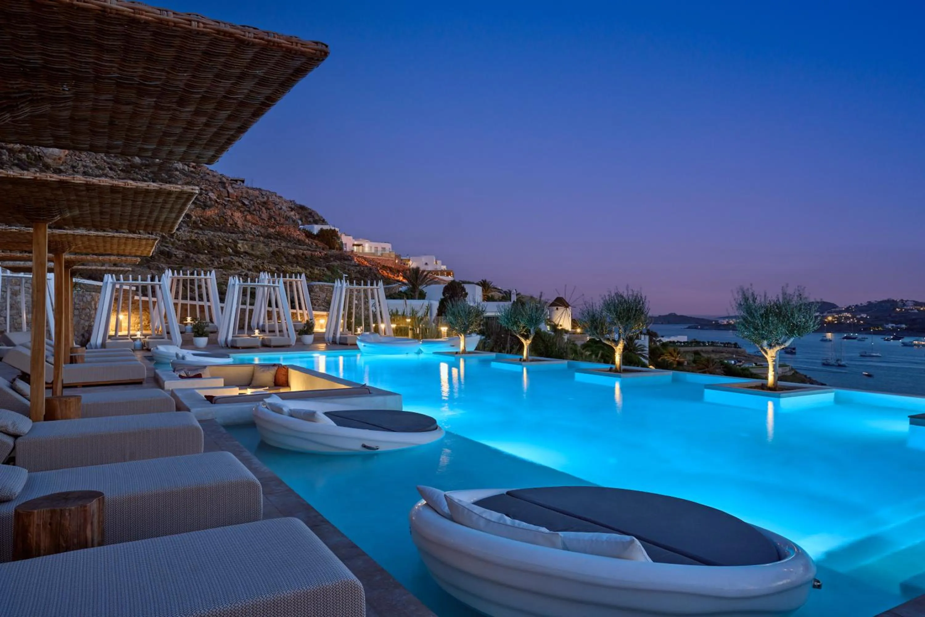 Swimming pool in Once in Mykonos - Designed for Adults