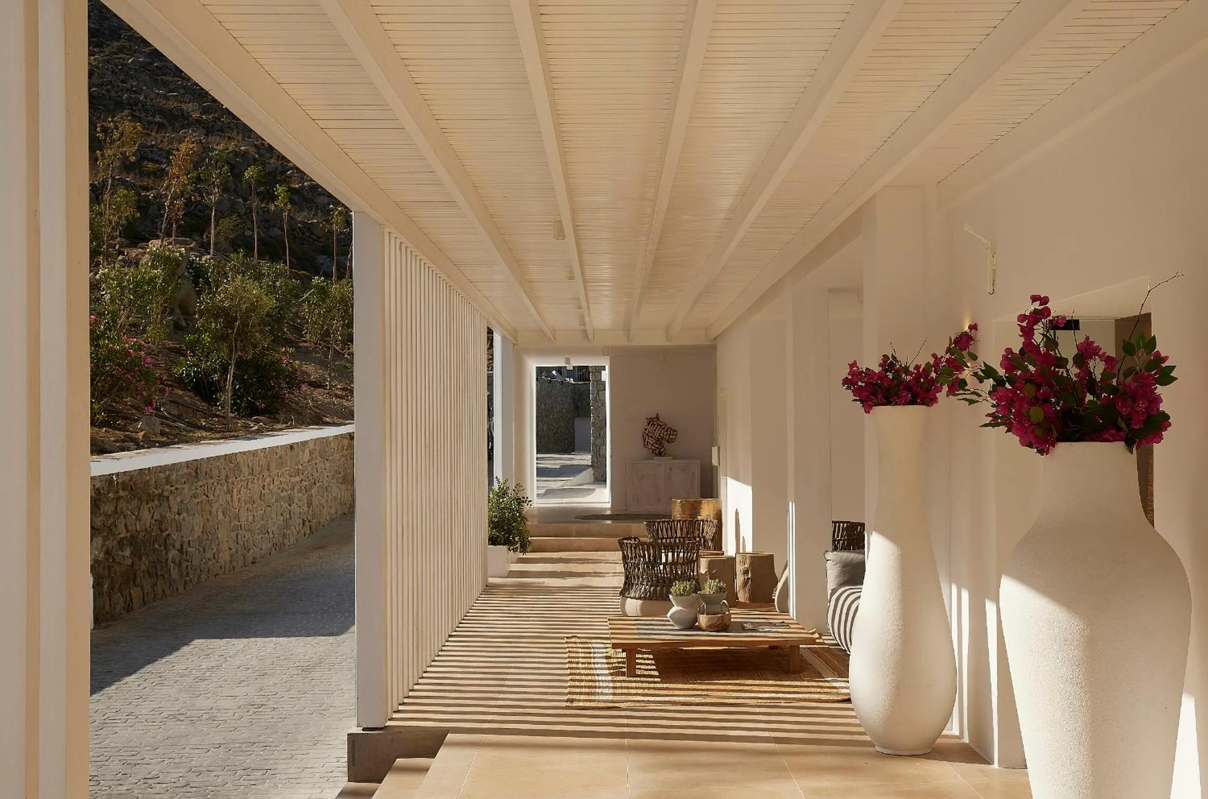 Patio in Once in Mykonos - Designed for Adults
