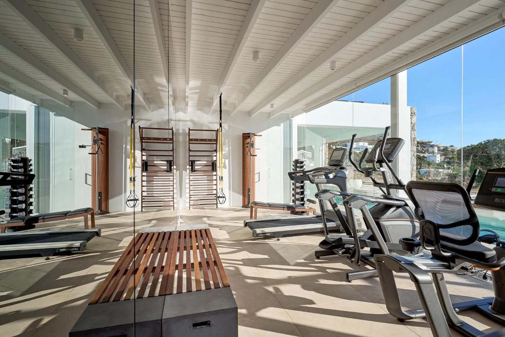 Fitness centre/facilities in Once in Mykonos - Designed for Adults