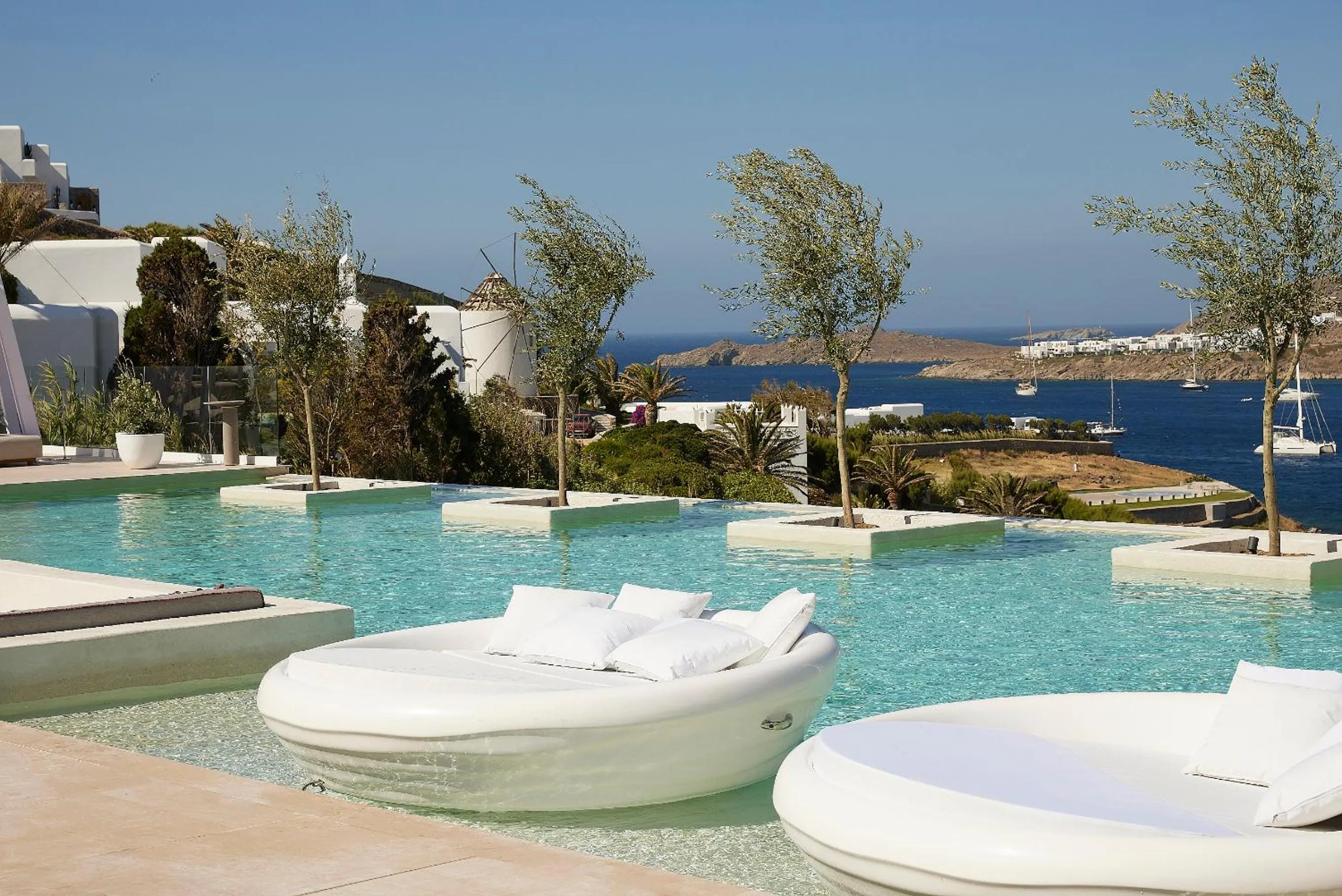 Swimming pool in Once in Mykonos - Designed for Adults