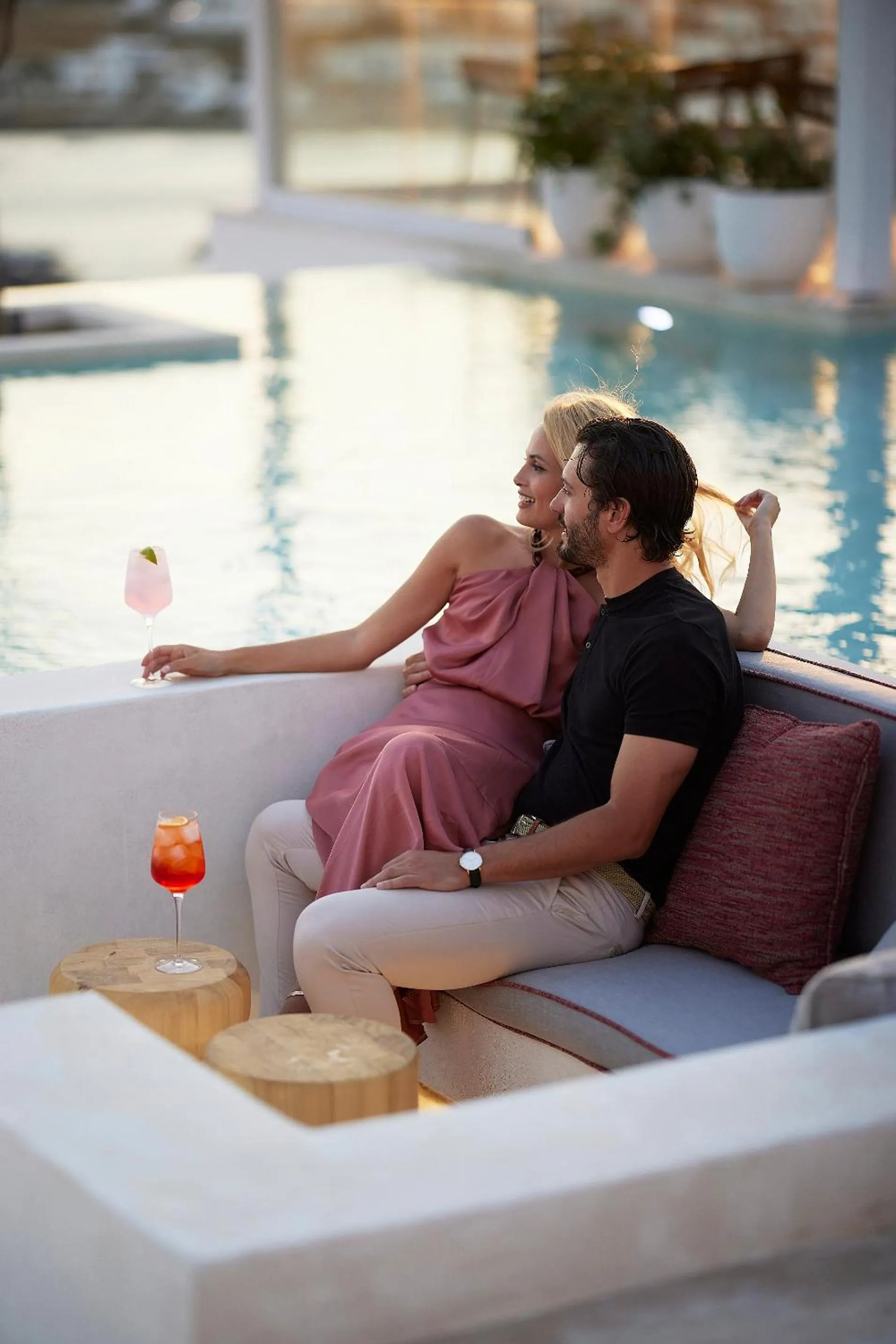 Swimming pool in Once in Mykonos - Designed for Adults