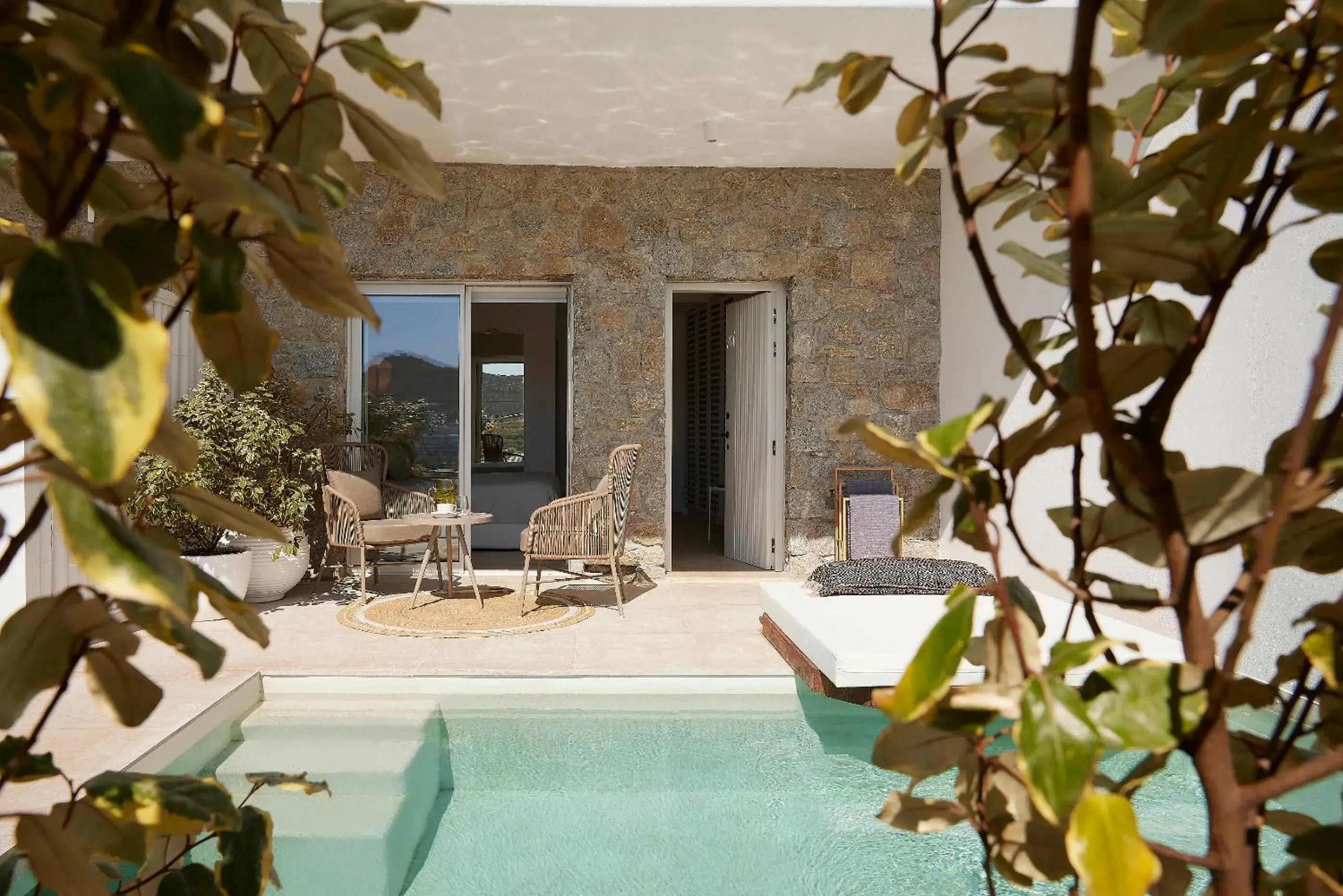 Premium Suite Sea View with Chill Out Pool in Once in Mykonos - Designed for Adults Premium Suite Sea View with Chill Out Pool in Once in Mykonos - Designed for Adults