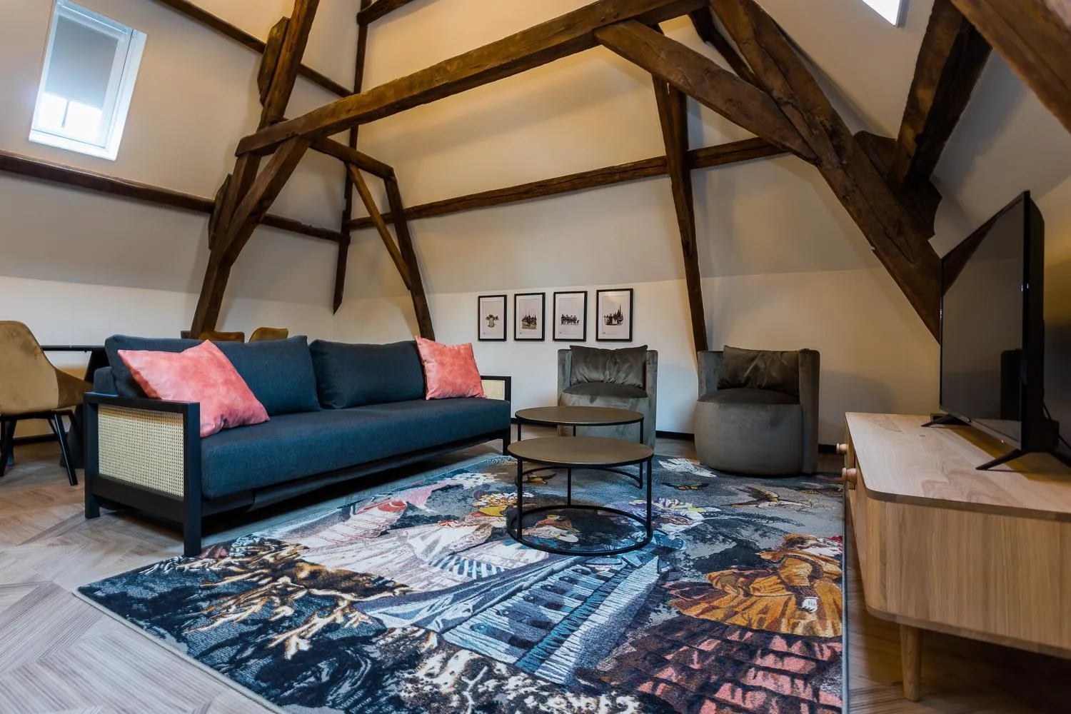 Seating area in Boutique Hotel Rijks I Kloeg Collection