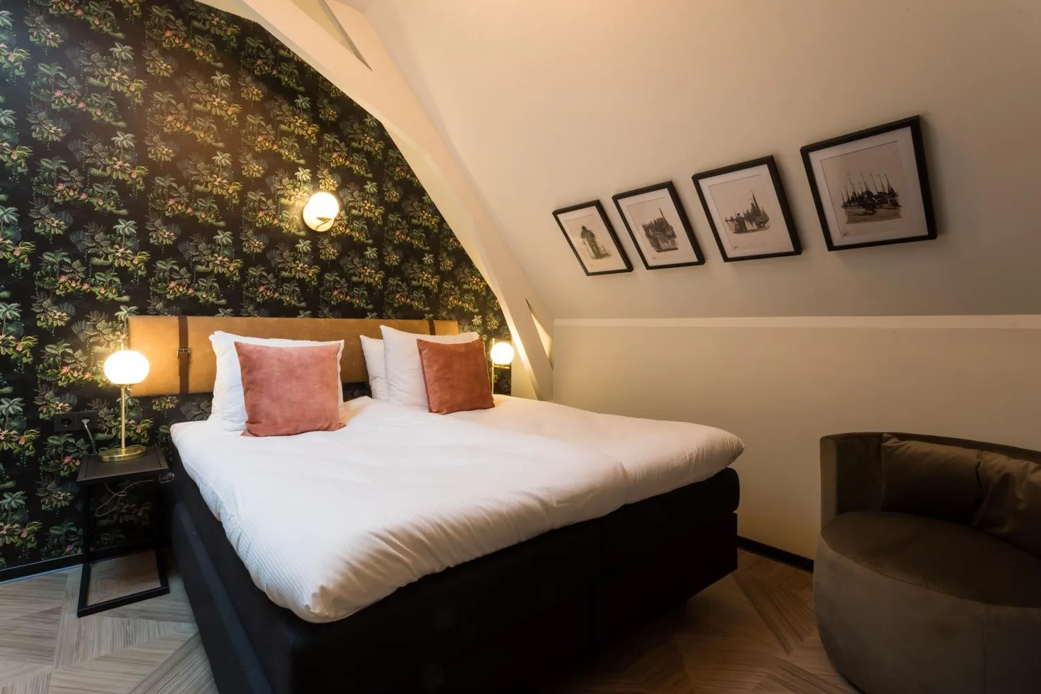 Bed in Boutique Hotel Rijks I Kloeg Collection