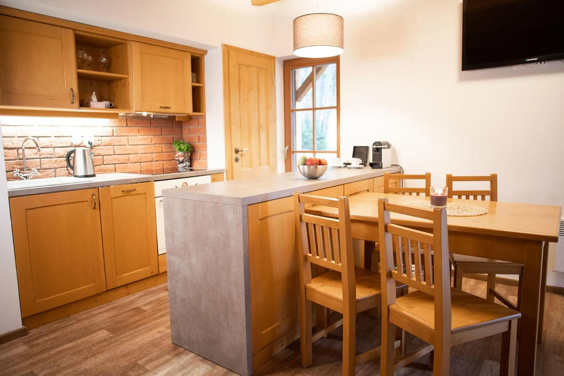 Kitchen or kitchenette in Amenity Hotel & Resort Orlické hory