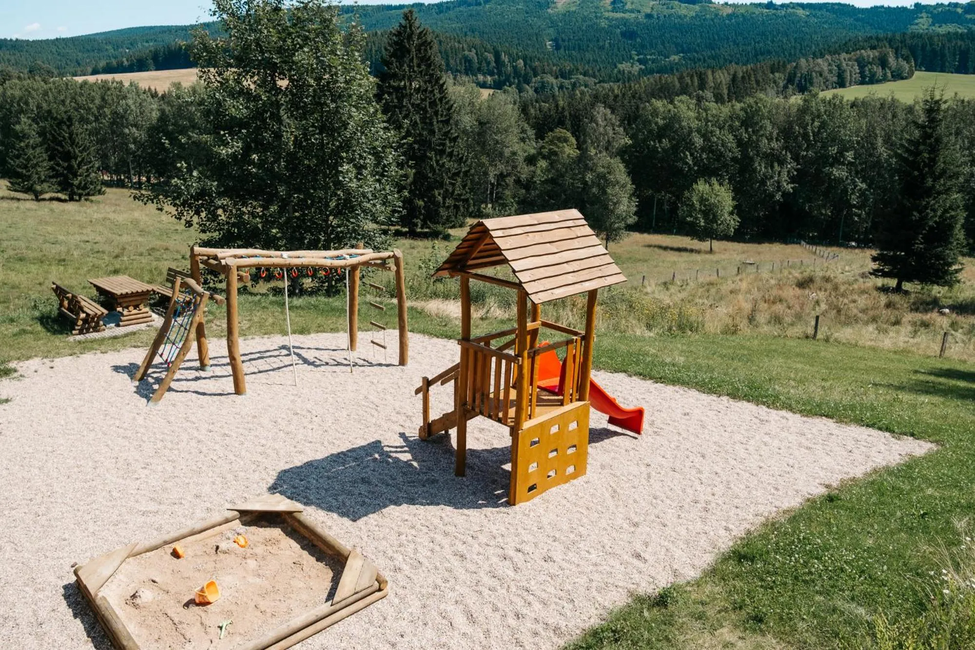 Children play ground in Amenity Hotel & Resort Orlické hory