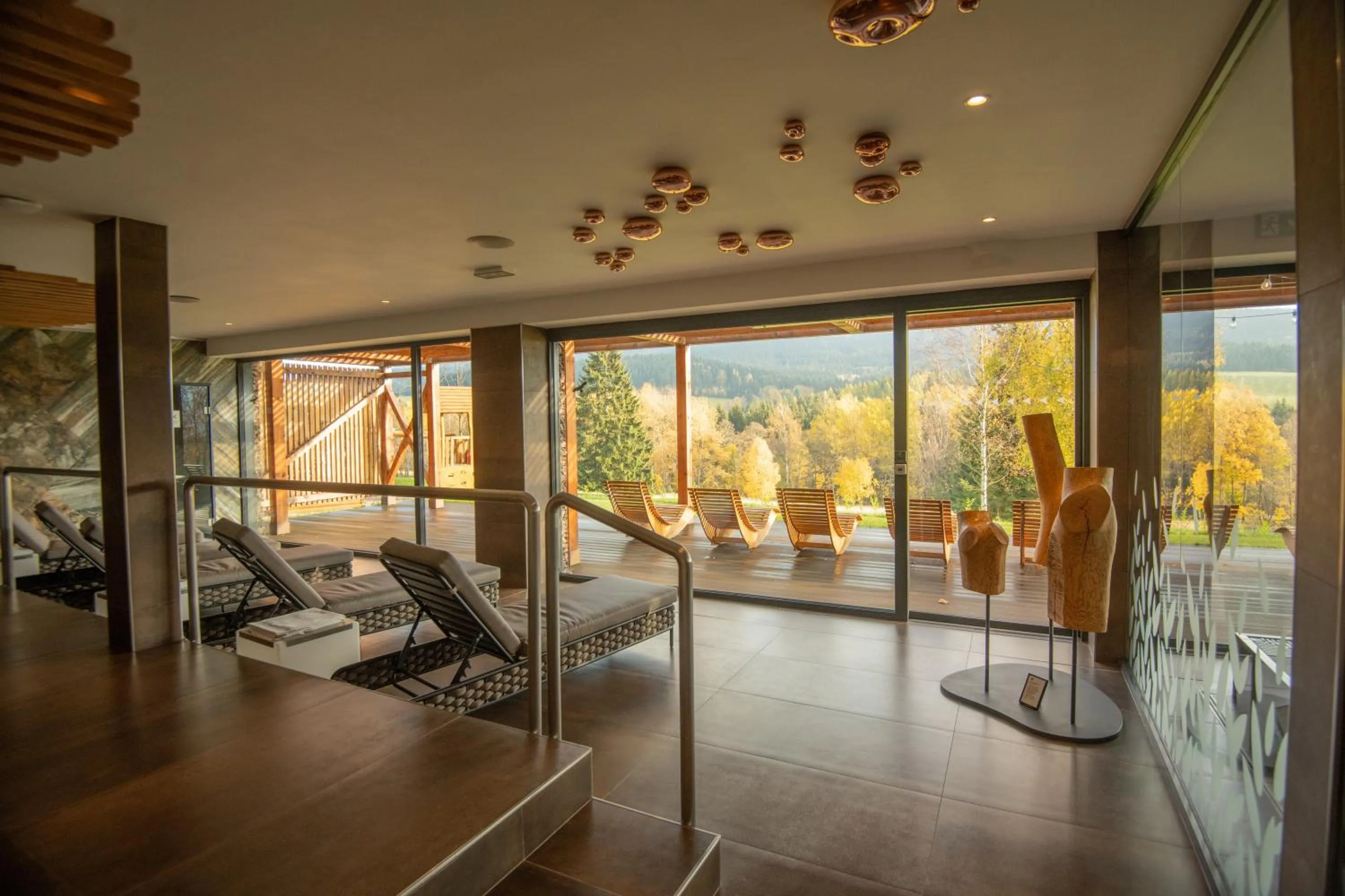 Sauna in Amenity Hotel & Resort Orlické hory