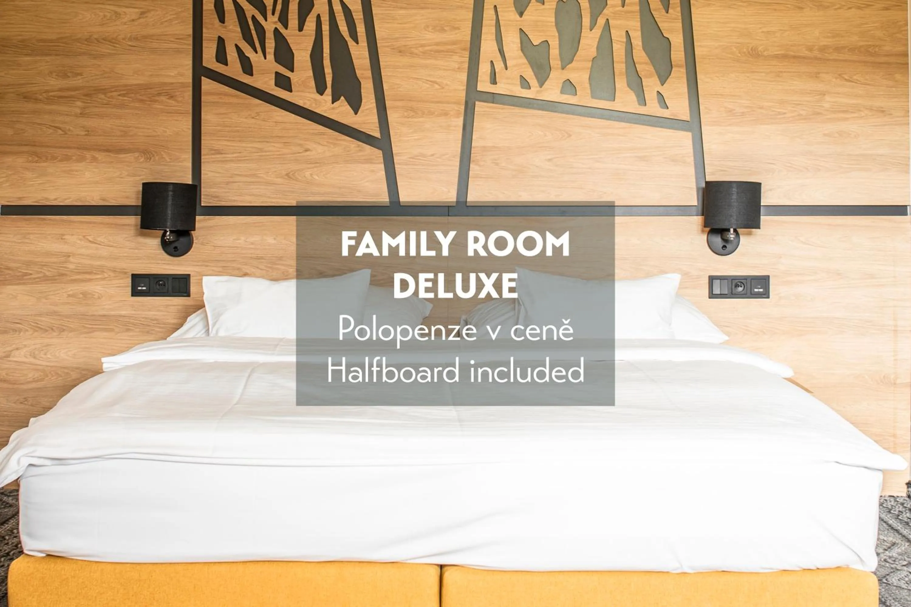 Bed in Amenity Hotel & Resort Orlické hory