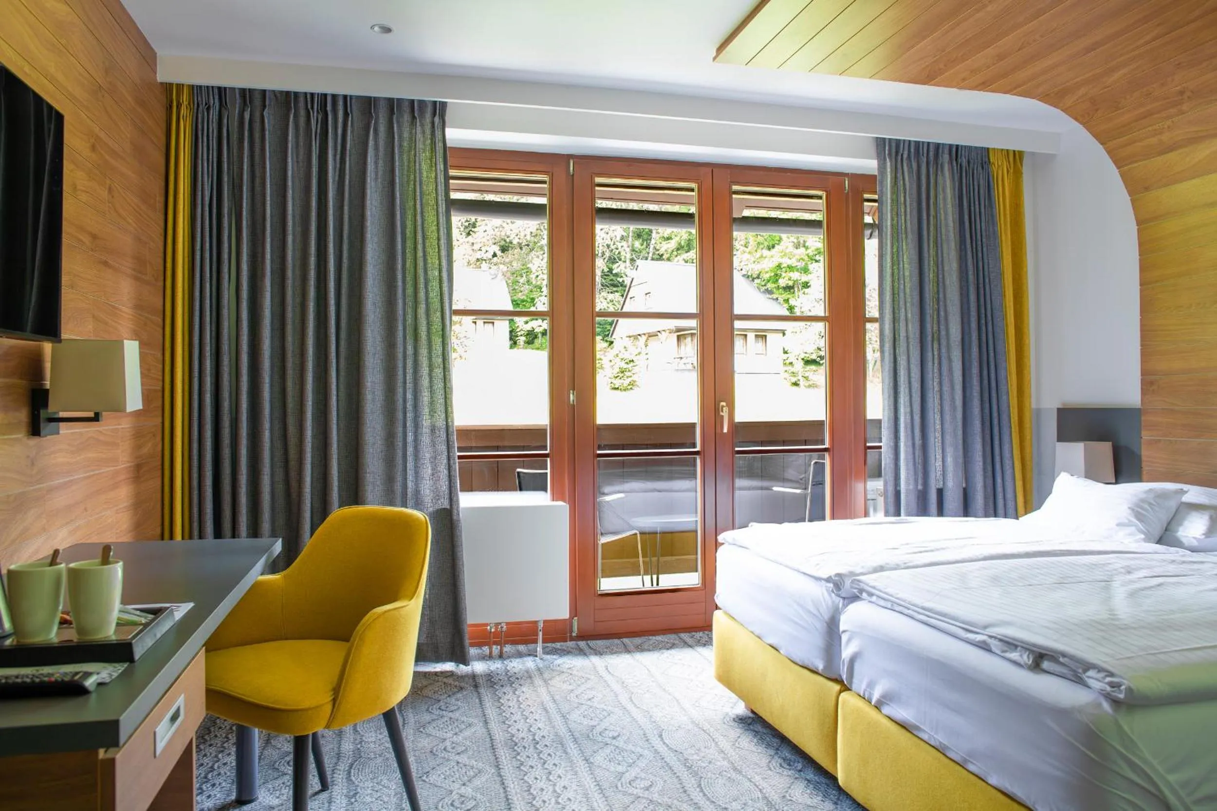 Bedroom, Bed in Amenity Hotel & Resort Orlické hory